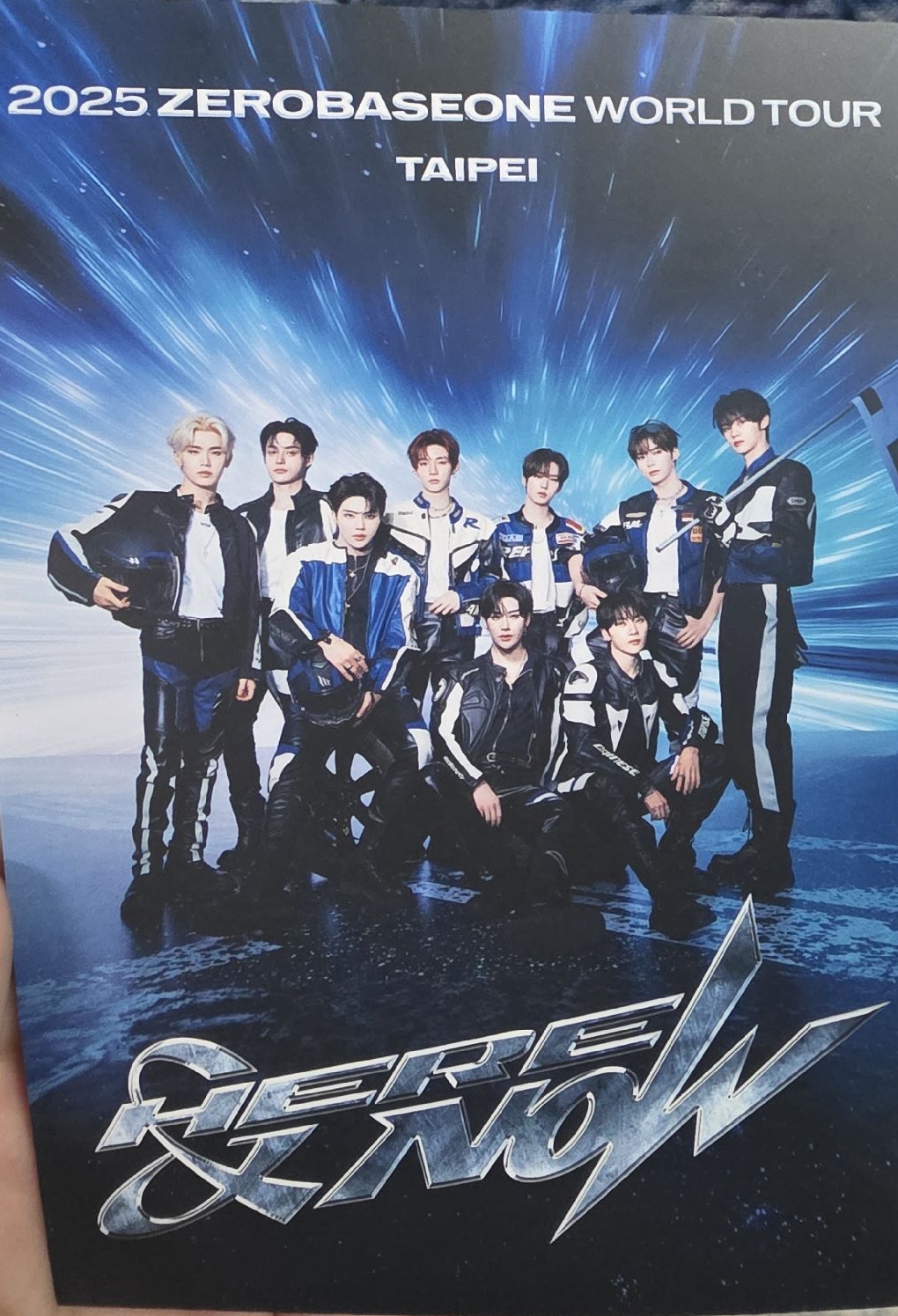 ZB1, ZEROBASEONE，台北場明信片 