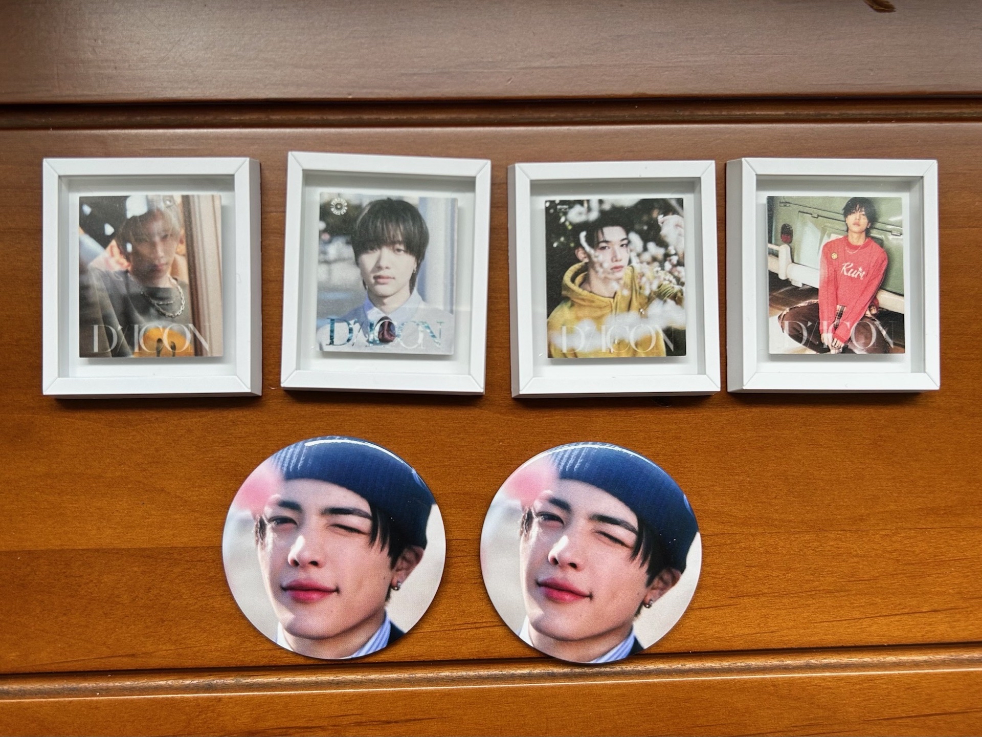 D社 磁鐵、徽章