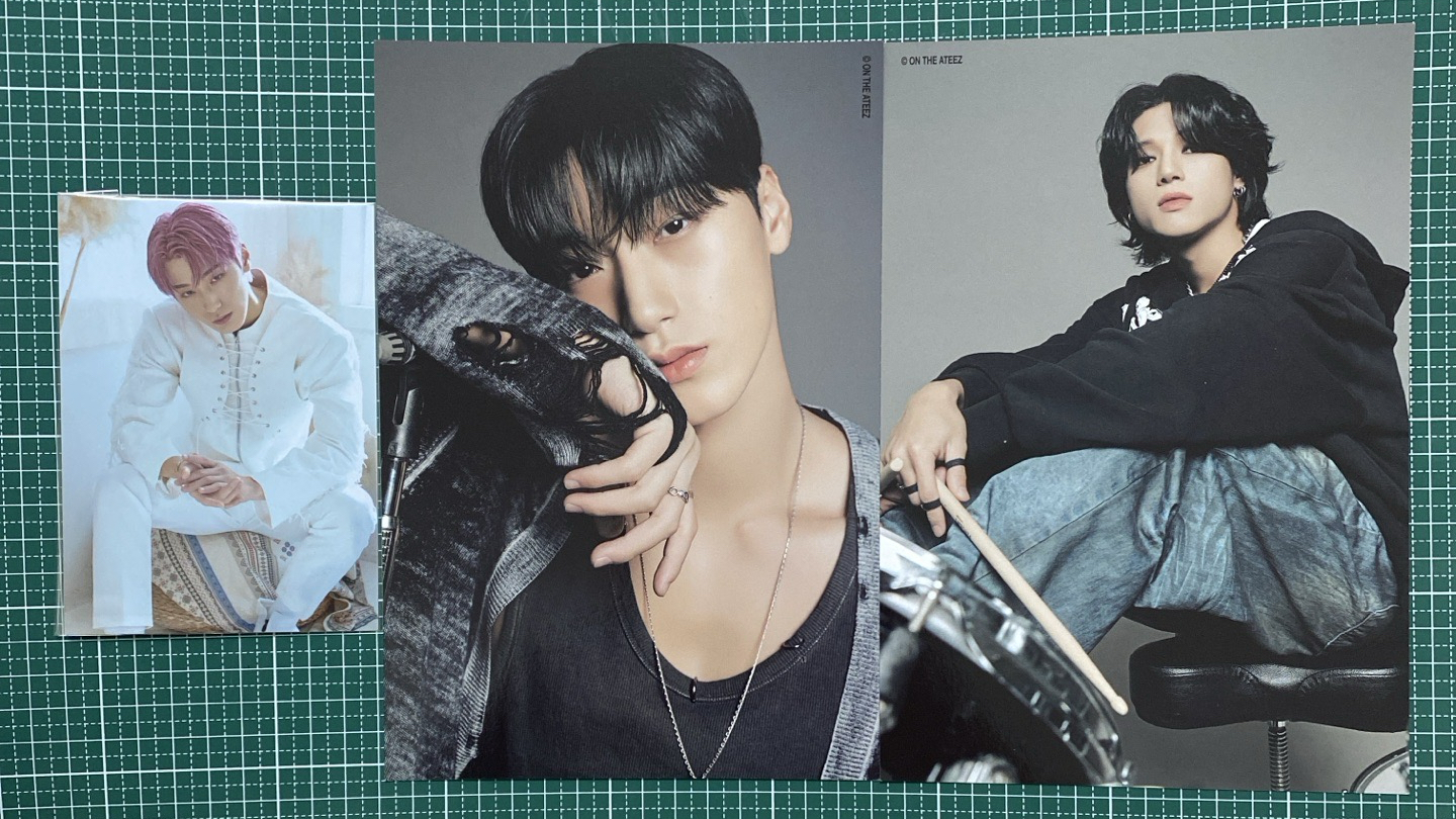 ATEEZ 年曆 明信片 JP生寫真 崔傘 友榮