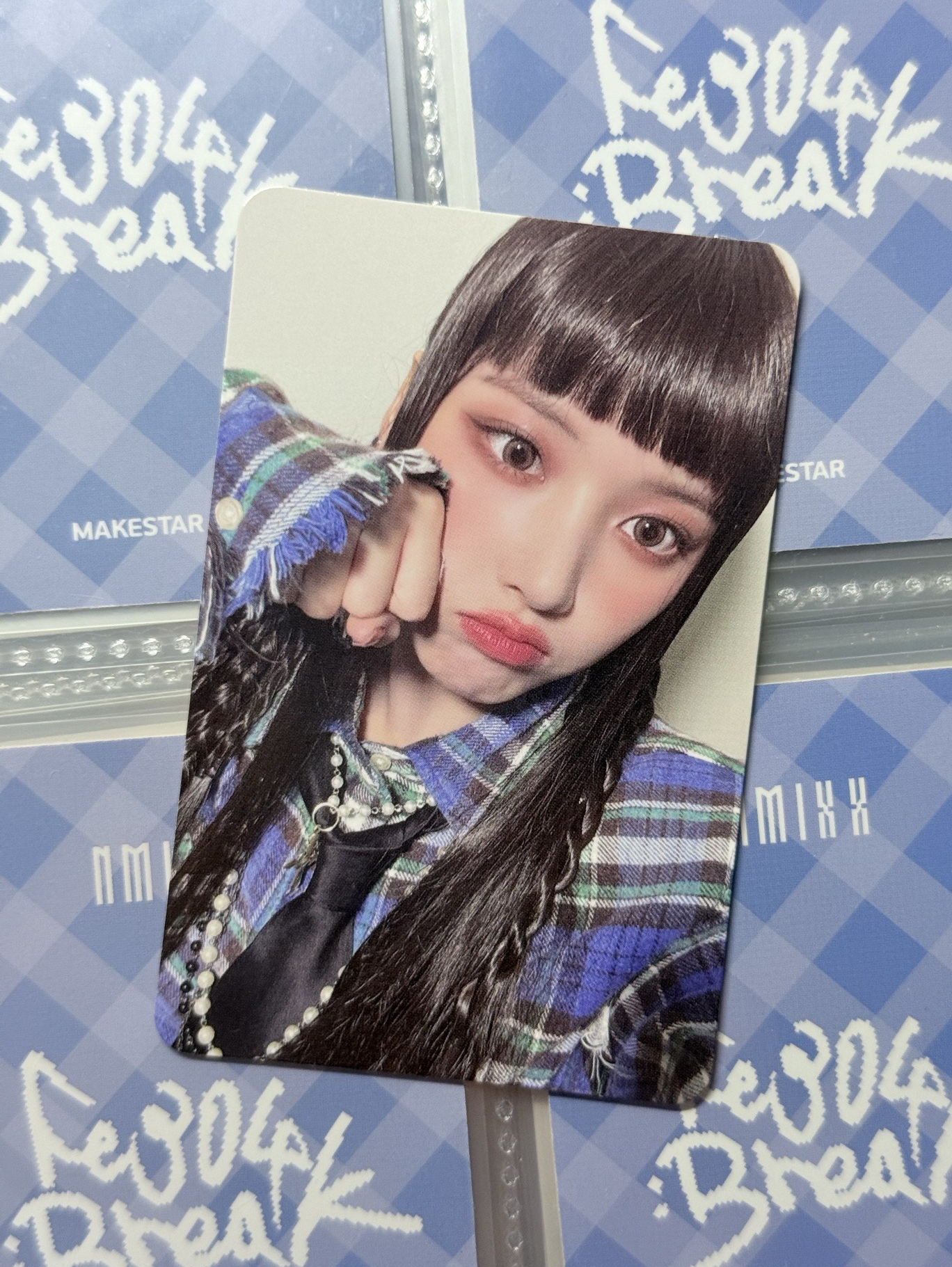 NMIXX Jiwoo ms預售握拳