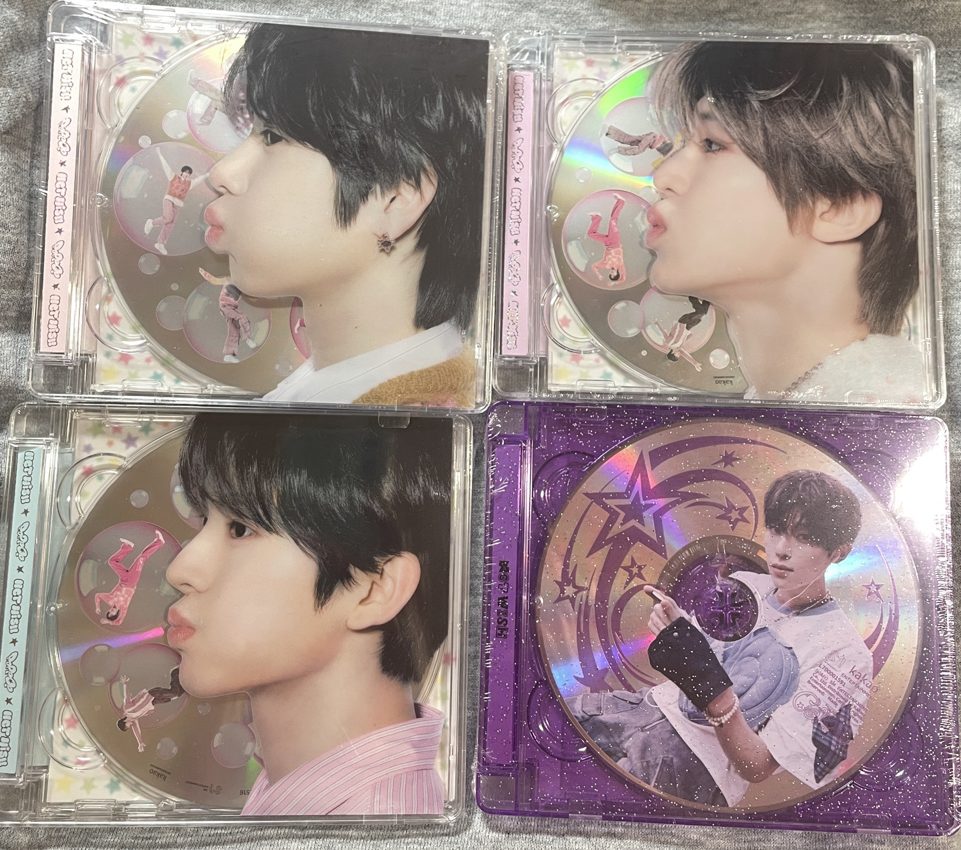 NCT WISH 全新未拆 個封專poppop/color