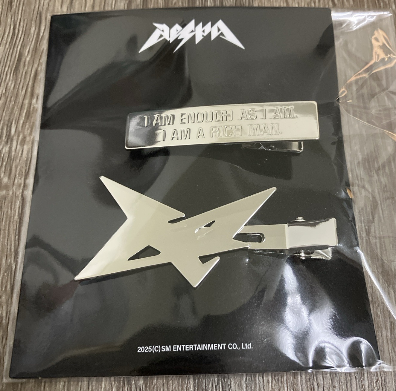 rich man 髮夾（無小卡）