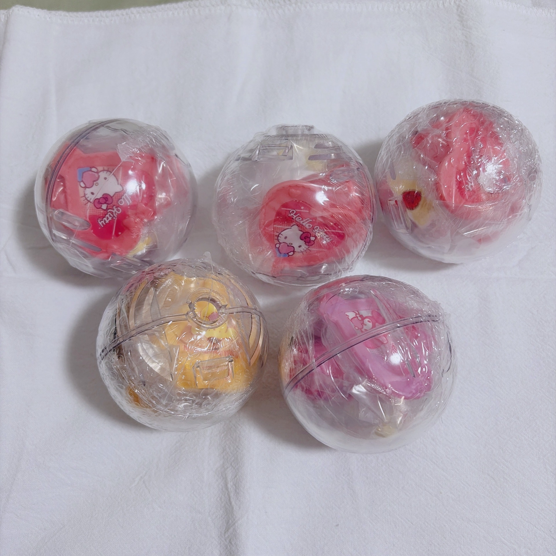 魔法棒/應援棒/手燈造型扭蛋 布丁狗 Kitty 美樂蒂