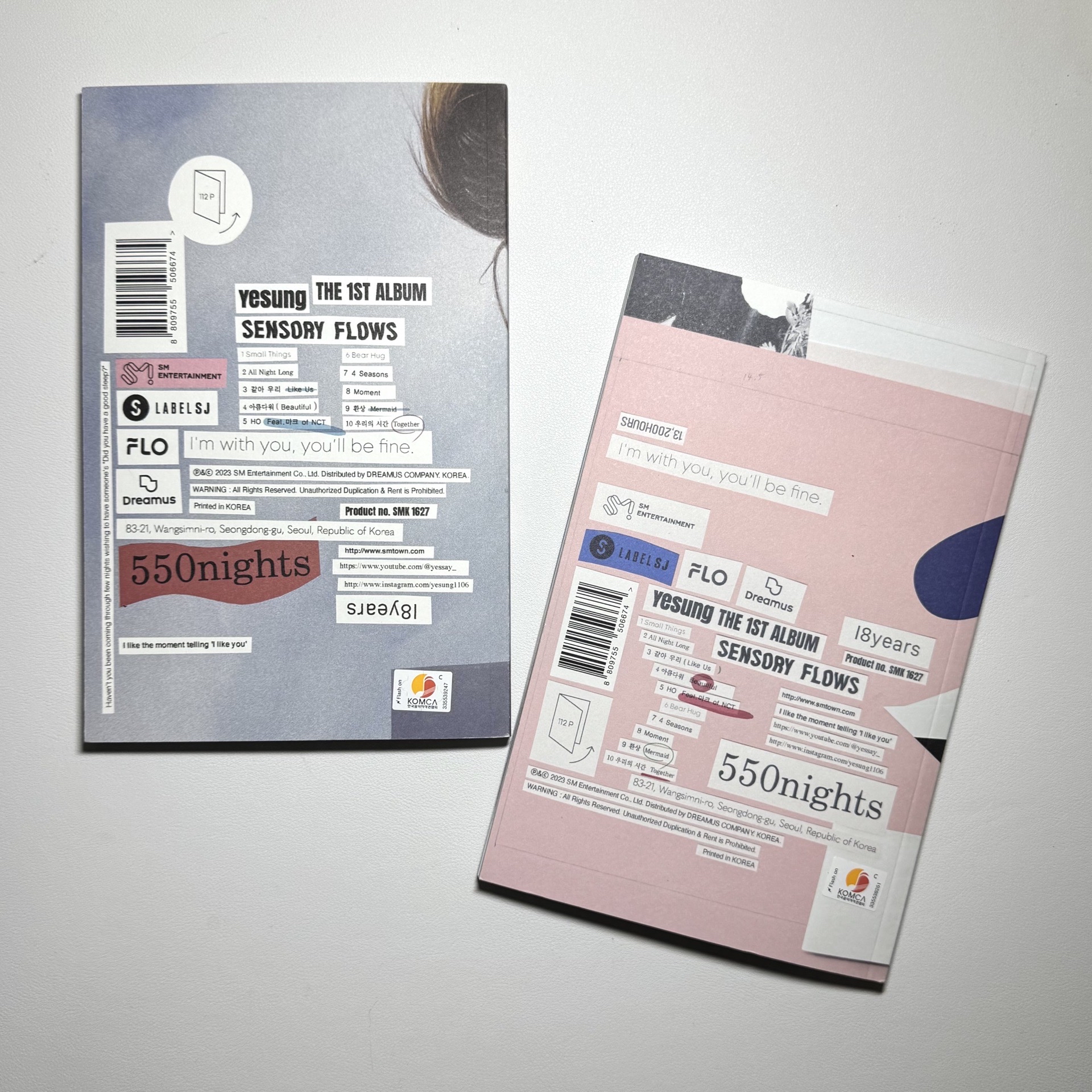 空專 | SUPER JUNIOR 藝聲 正規一輯 Sensory Flows YESUNG 專輯