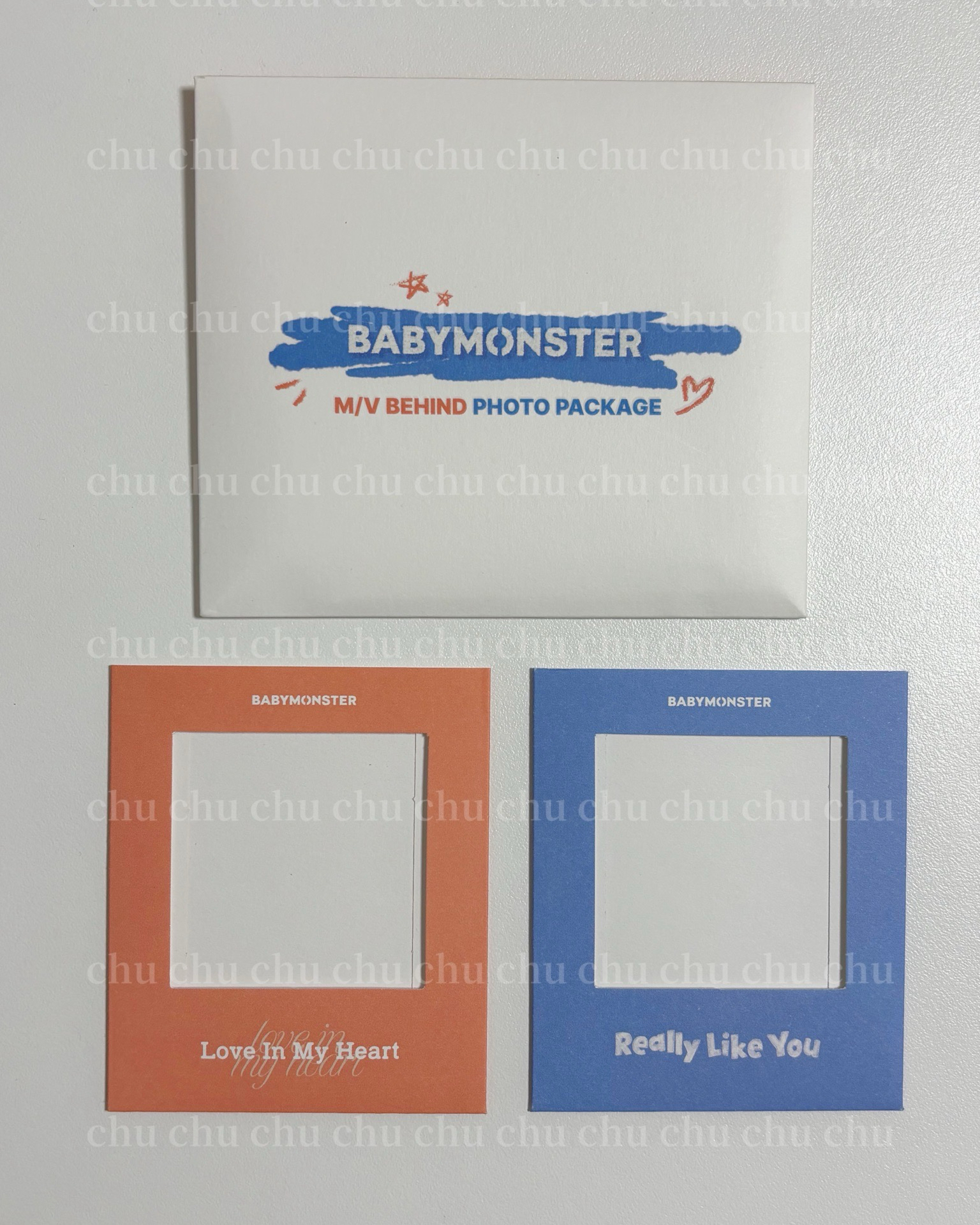 🔵橘藍相框2入