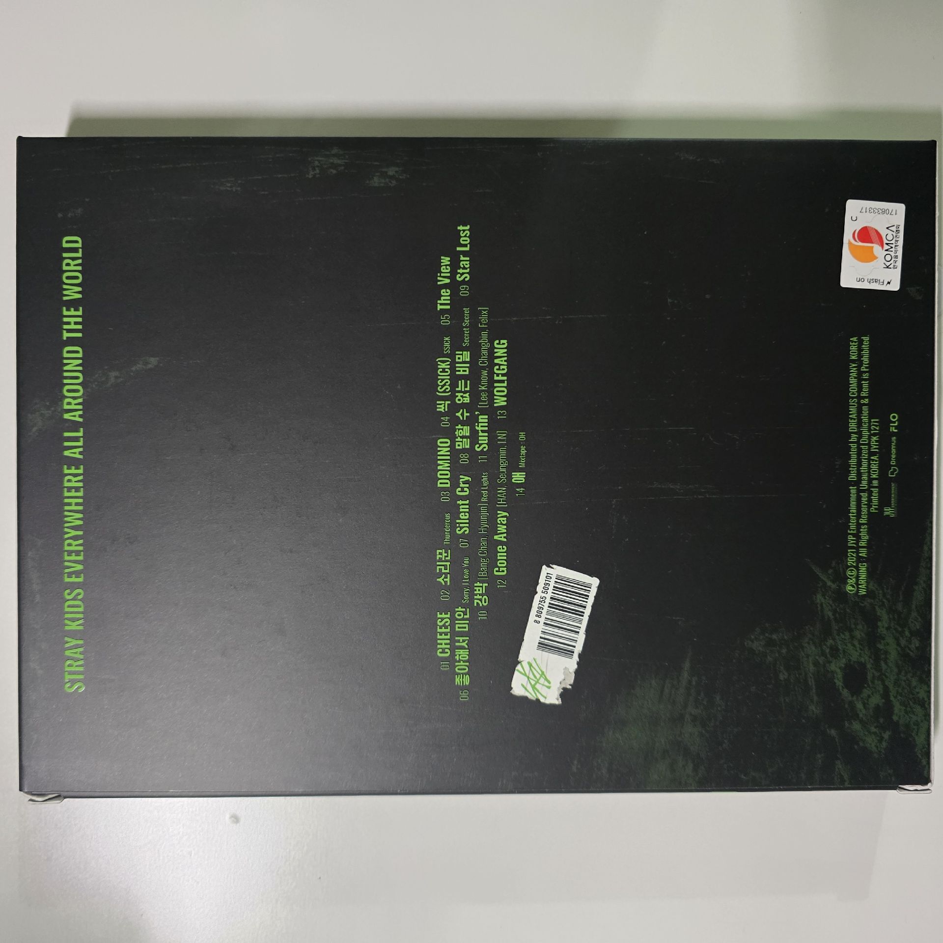 Stray Kids NOEASY 綠色普版 全專