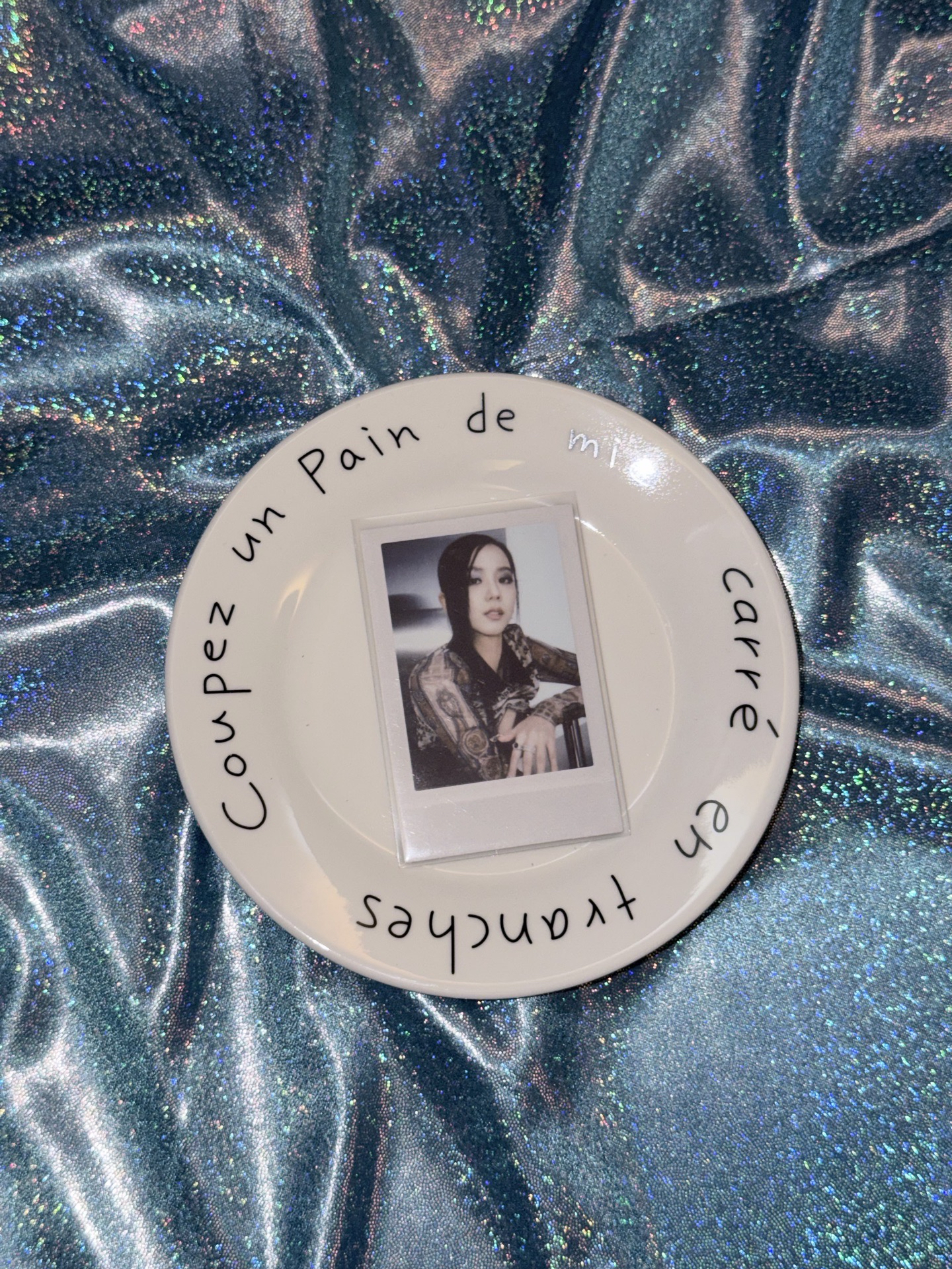 金智秀born pink 黑版 拍立得