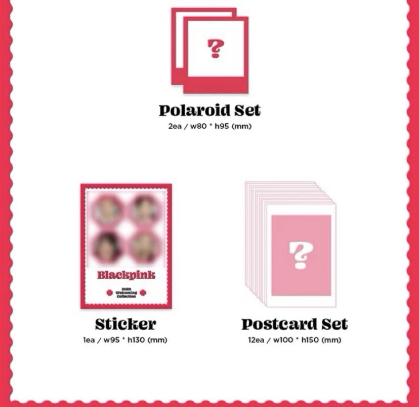 BLACKPINK 2022年曆