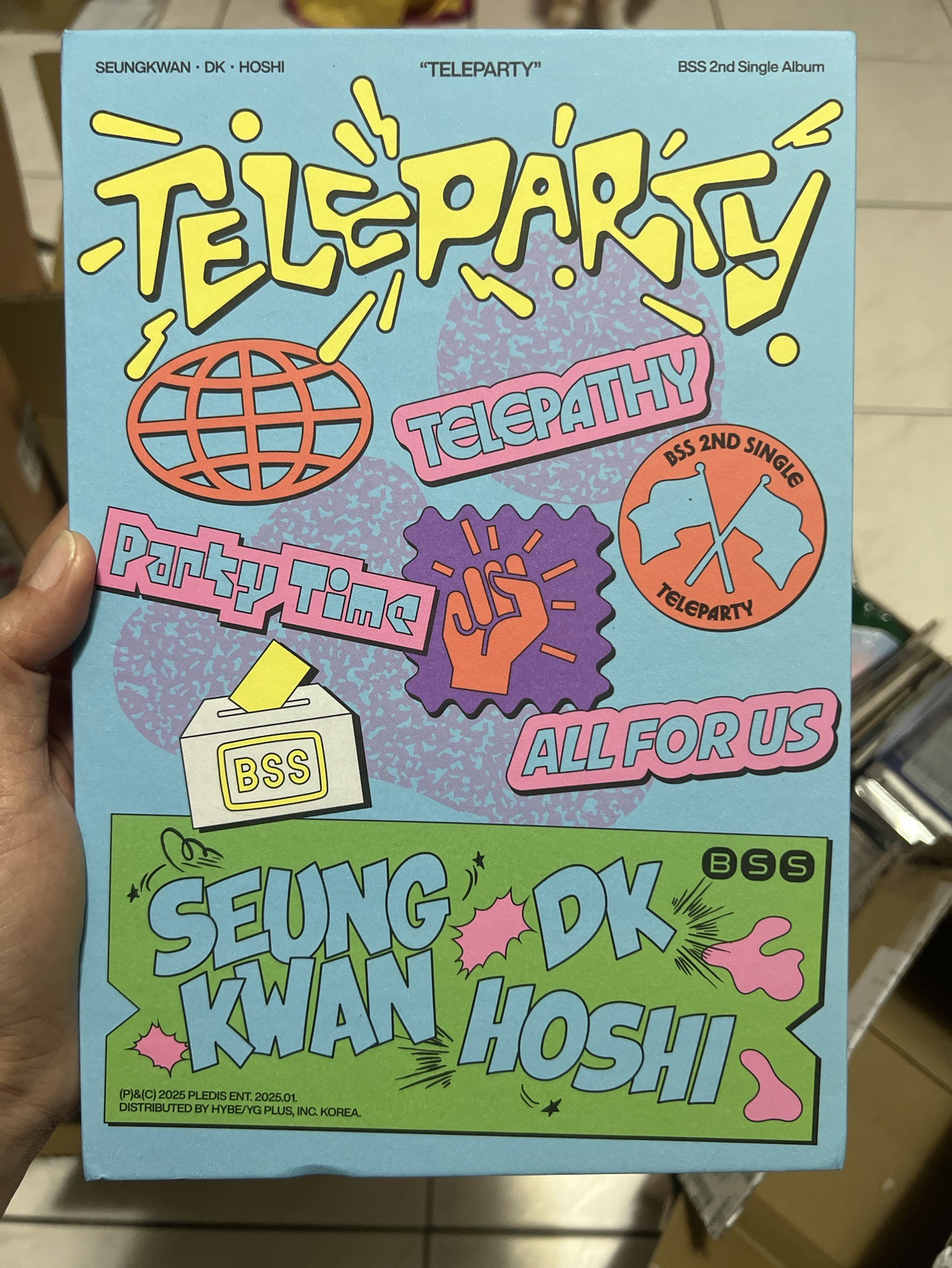 BSS teleparty 藍版 空專