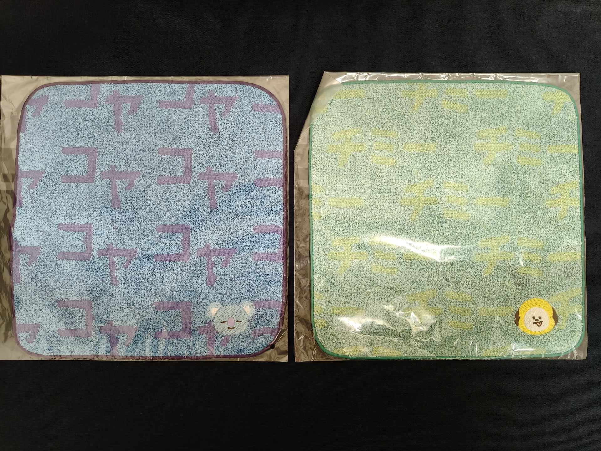 防彈少年團 BTS BT21 KOYA CHIMMY 手帕