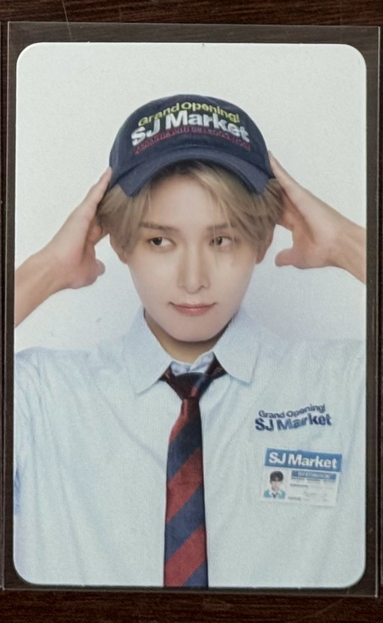 SUPER JUNIOR SJ MARKET隨機卡 芥末卡包 厲旭
