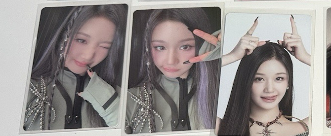 pharita 專輯卡 3張一起出