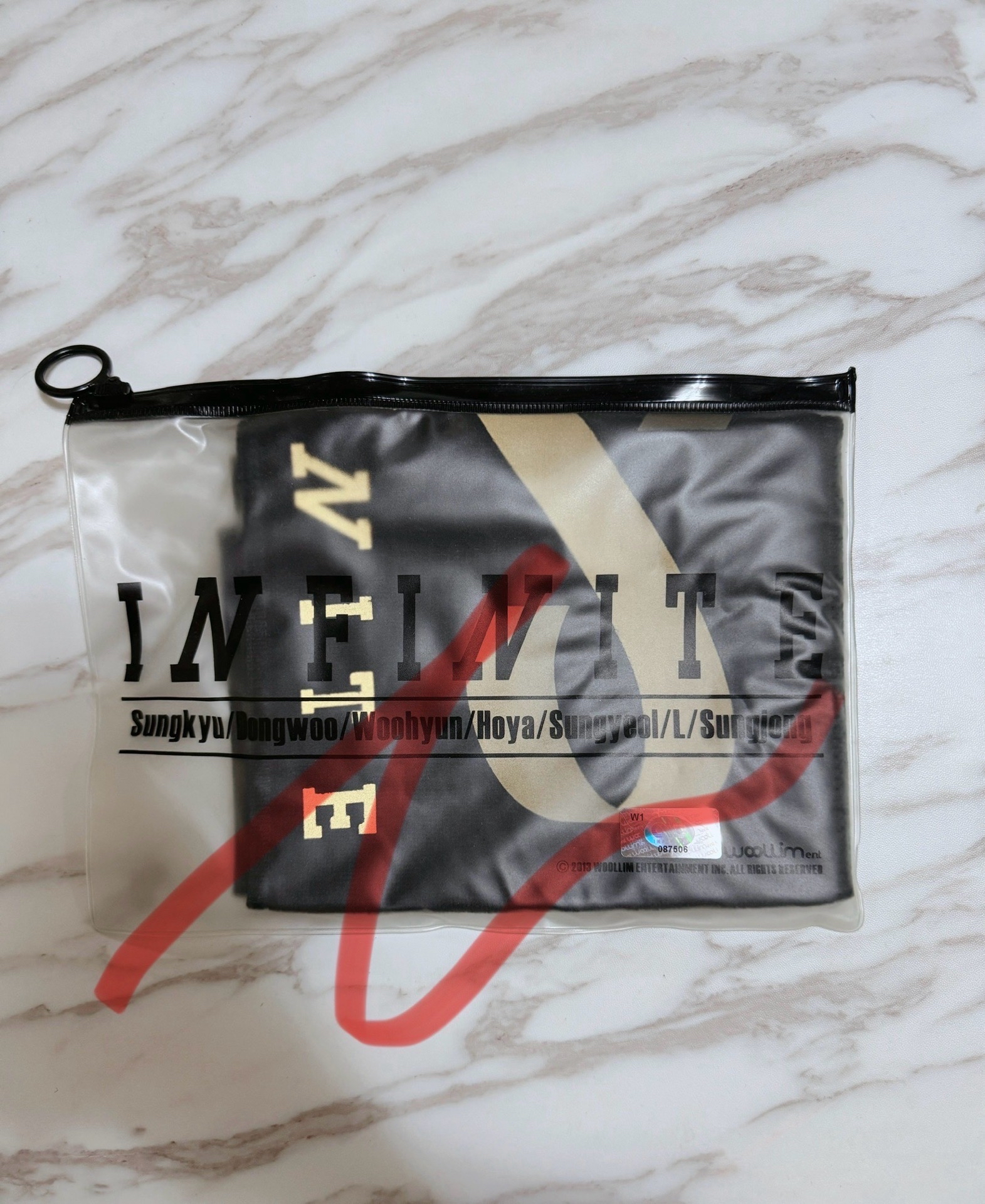 INFINITE 官方應援手幅毛巾