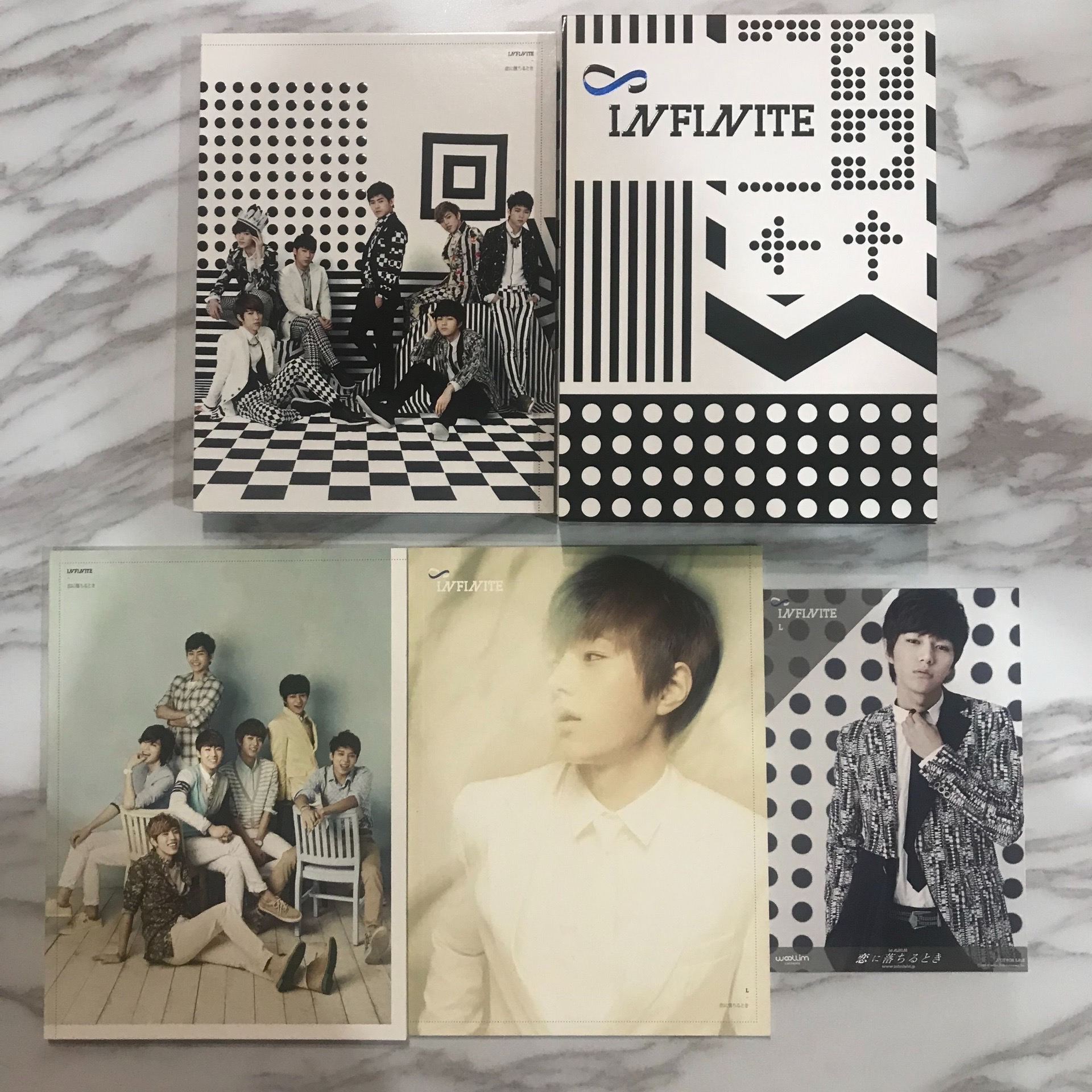 INFINITE 恋に落ちるとき初回限定盤（明洙L版）