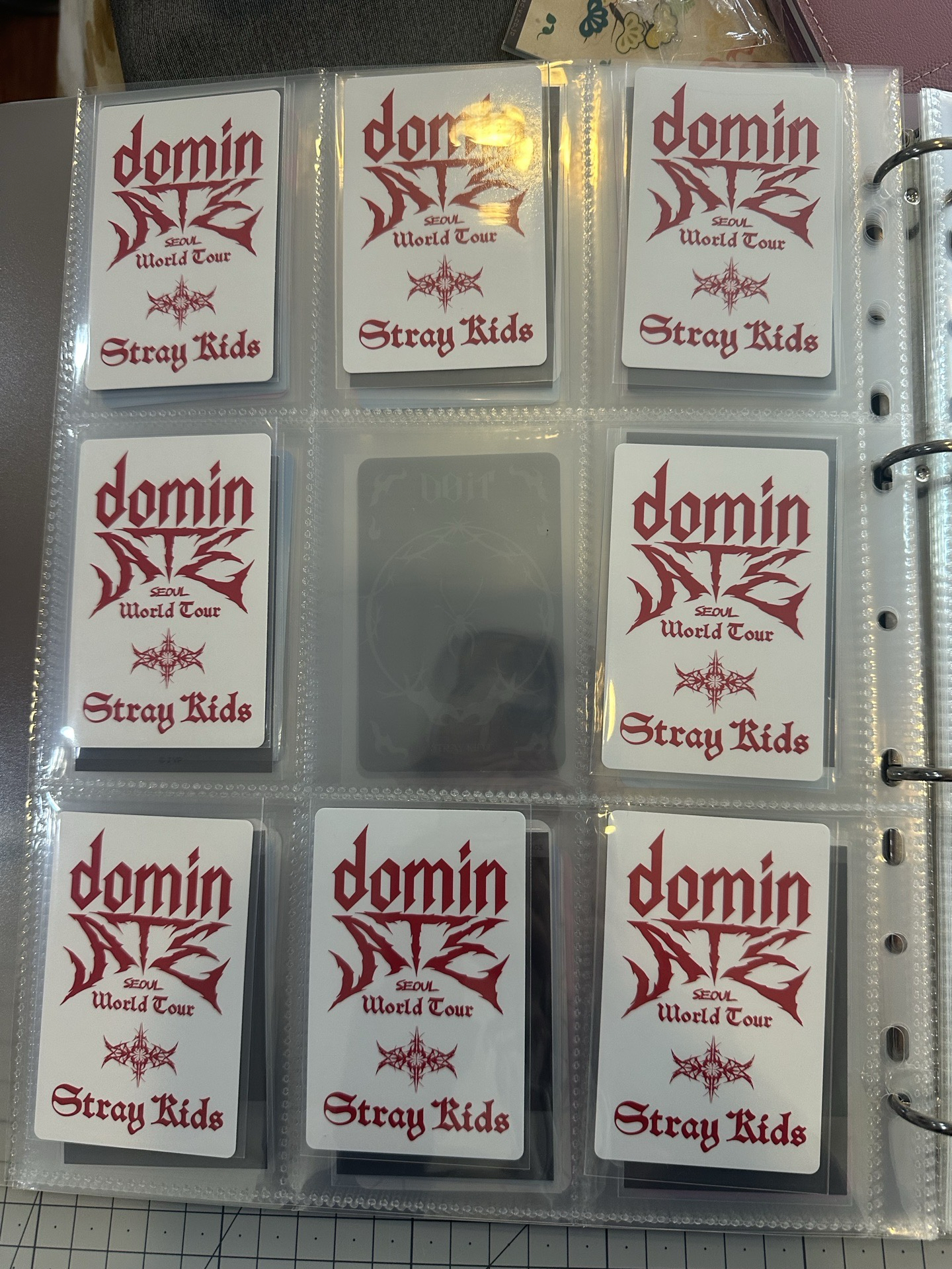 Stray Kids 三巡 Dominate 藍光特典卡 8張套出/現貨