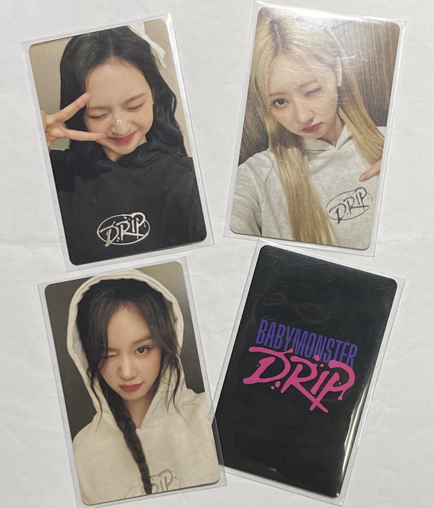 現貨 Babymonster 寶怪 Drip 冬季隨機卡包 帽踢卡