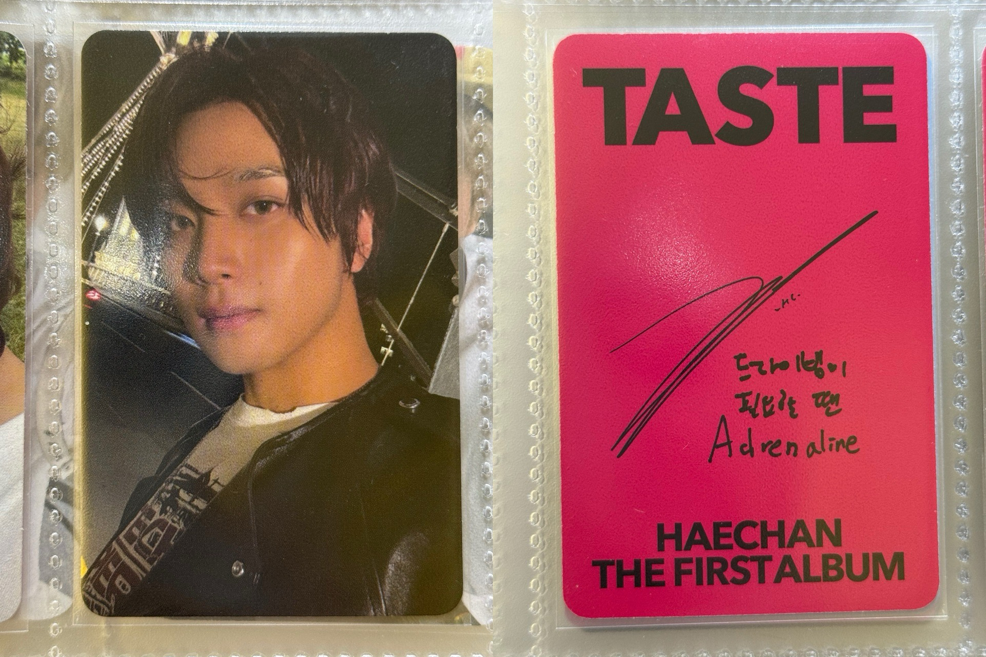 HAECHAN 楷燦 TASTE FULL Spread 專卡