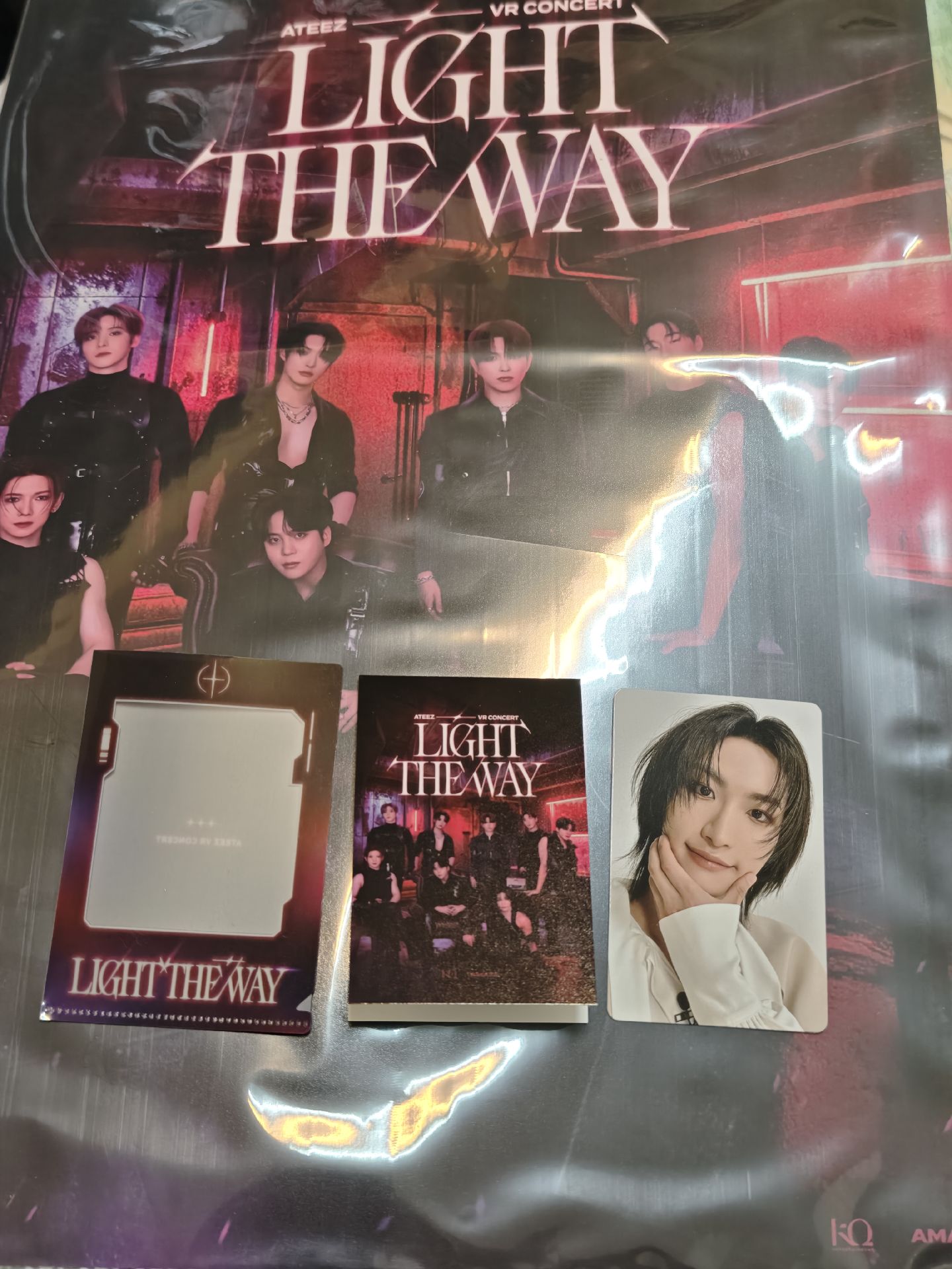 ATEEZ❤️‍🔥VR電影 套組❤️‍🔥二週星卡+小L夾+海報