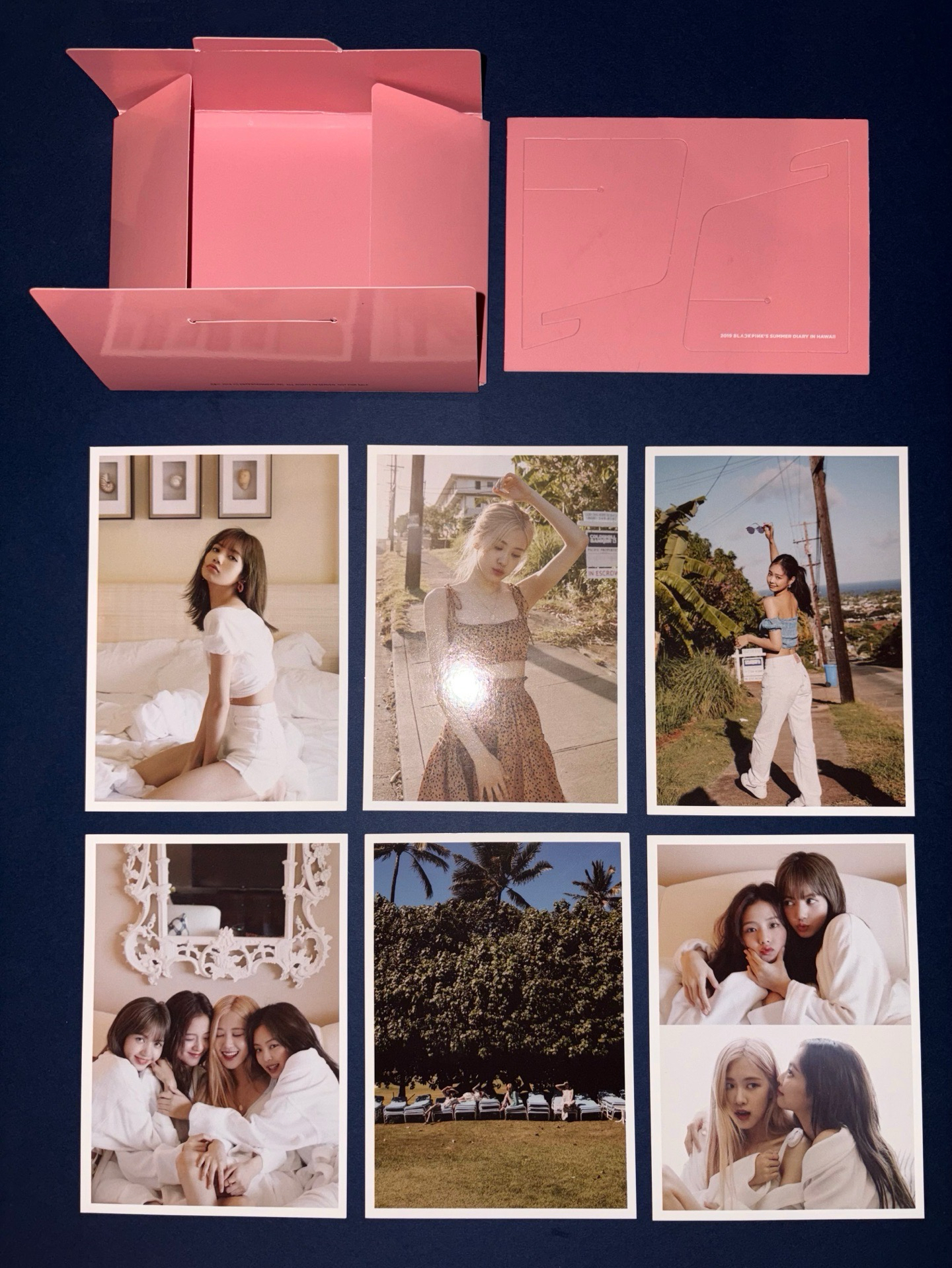 BLACKPINK SUMMER DIARY 2019絕版夏威夷明信片