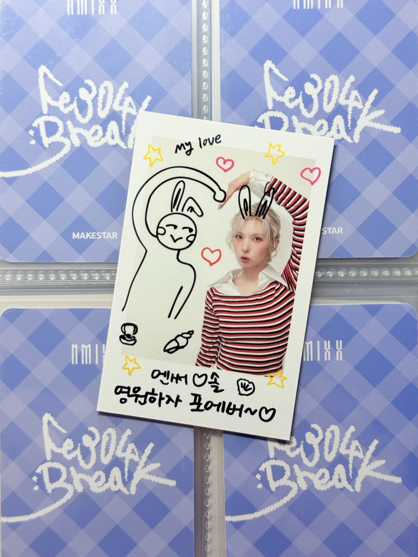 NMIXX Bae 奶酪滿贈拍立得