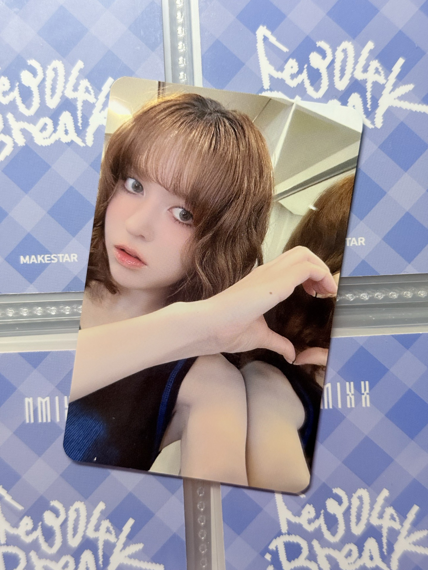 NMIXX Lily ms鏡子比心