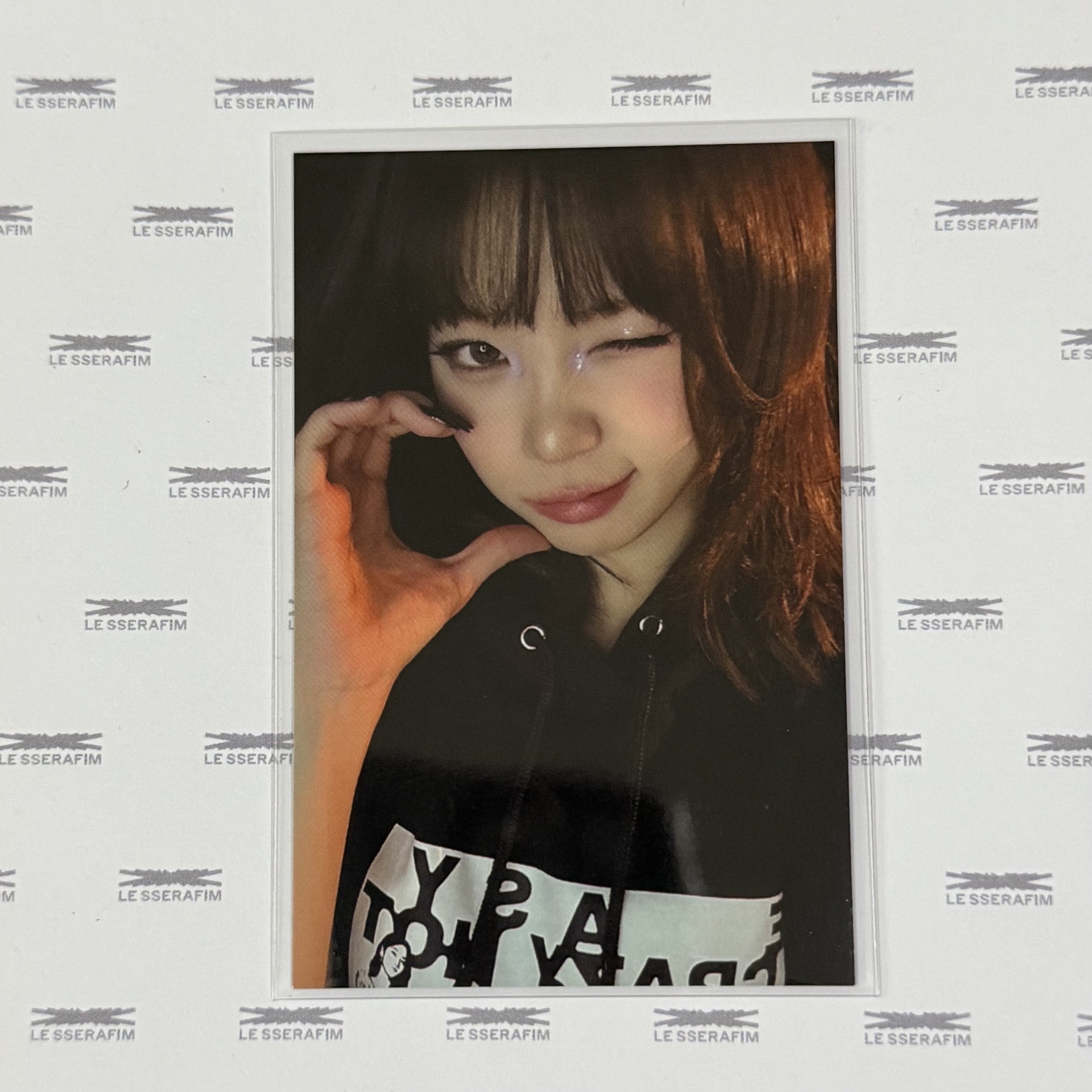 KIM CHAEWON'EASY CRAZY HOT' 2025 LESSERAFIM TOUR小卡】25'巡迴首爾