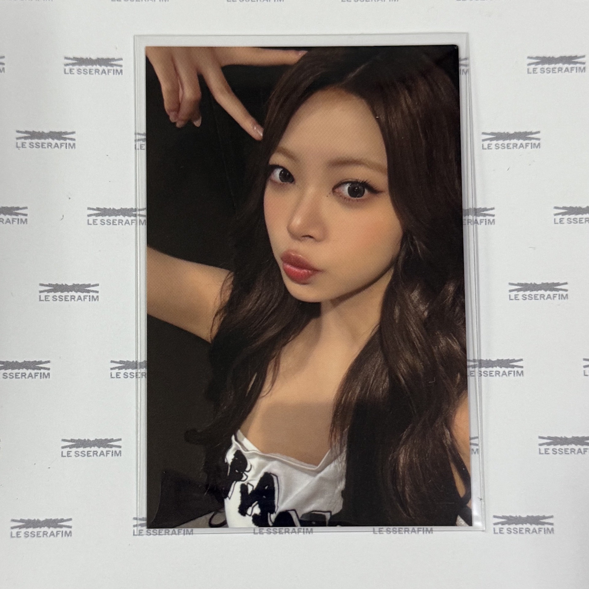 KIM CHAEWON'EASY CRAZY HOT' 2025 LESSERAFIM TOUR小卡】25'巡迴首爾
