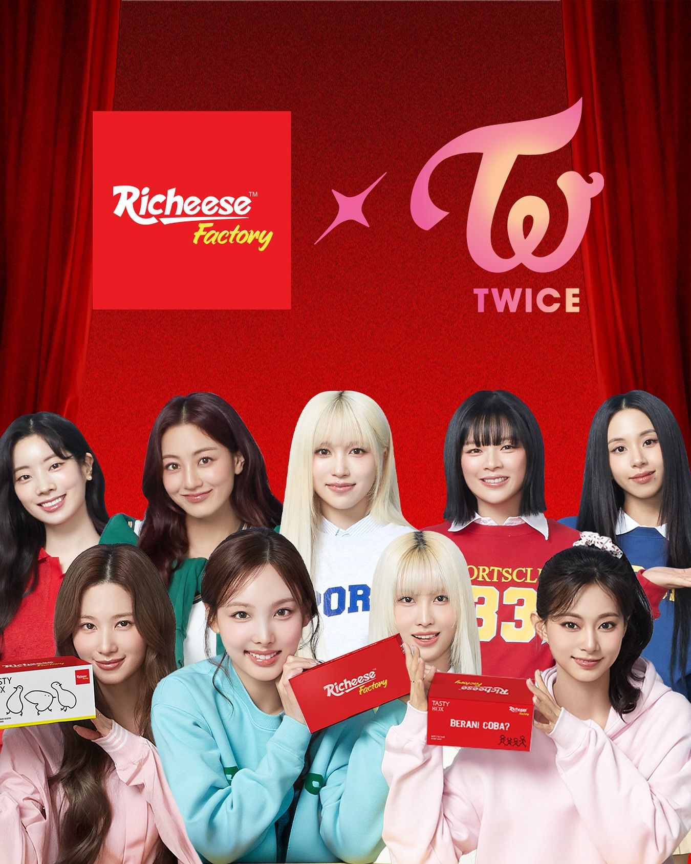 TWICE X Richeese Factory