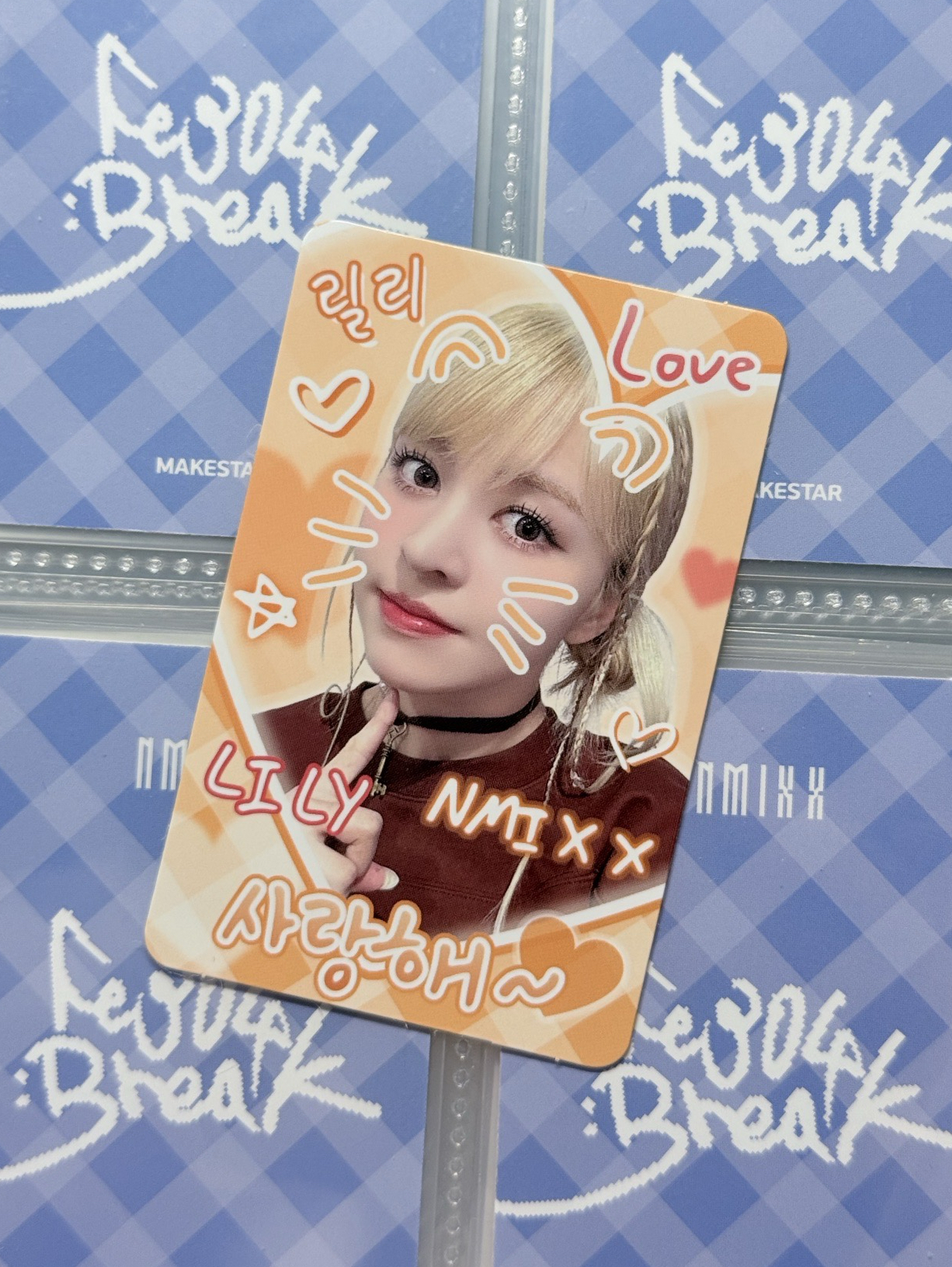 NMIXX Lily ms塗鴉莉