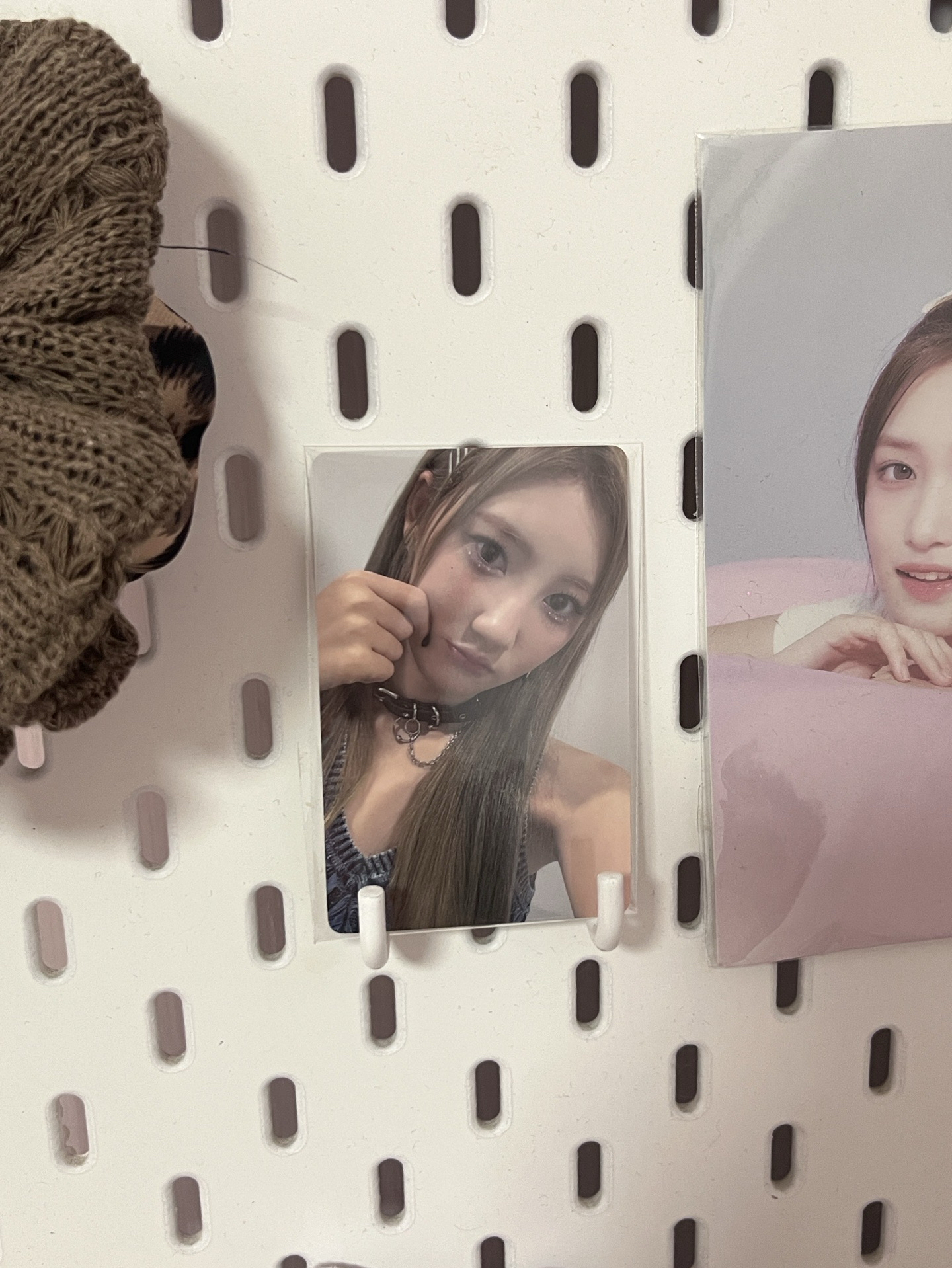 24玫瑰日幸運卡捏臉戒指藍