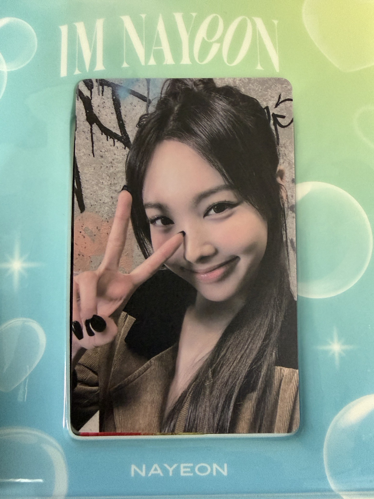 READY TO BE sw 黑+粉版 娜 幸運卡 