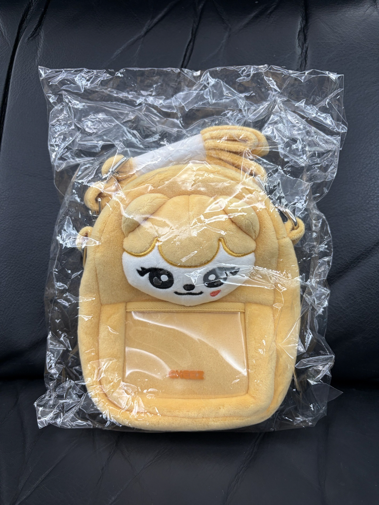 MINIVE SCHOOL PVC斜背包 栗