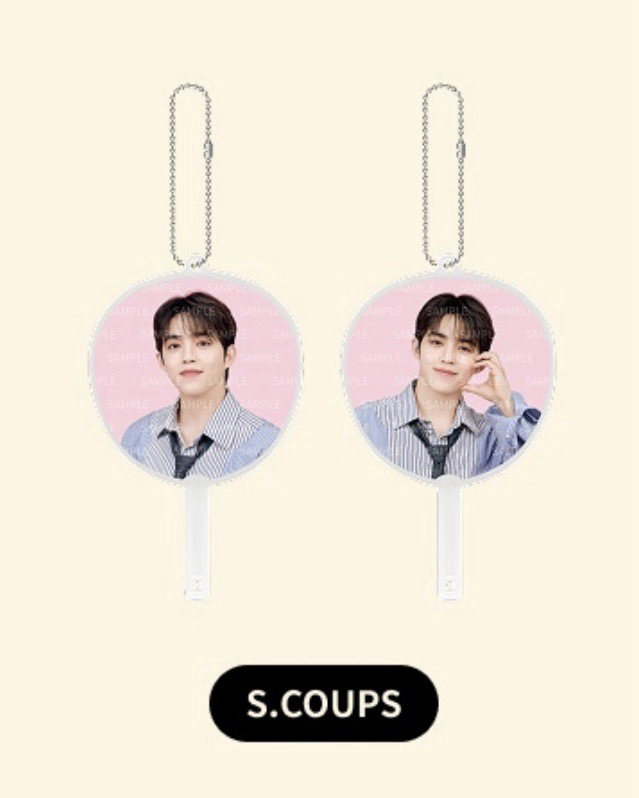 全新現貨 SEVENTEEN holiday S.COUPS 隨機小扇