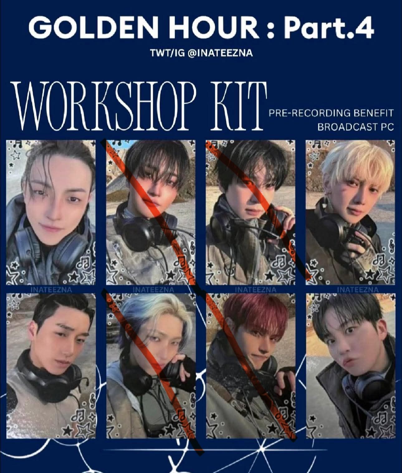 GH.4 第一週公放卡 中/尚/傘/鍾