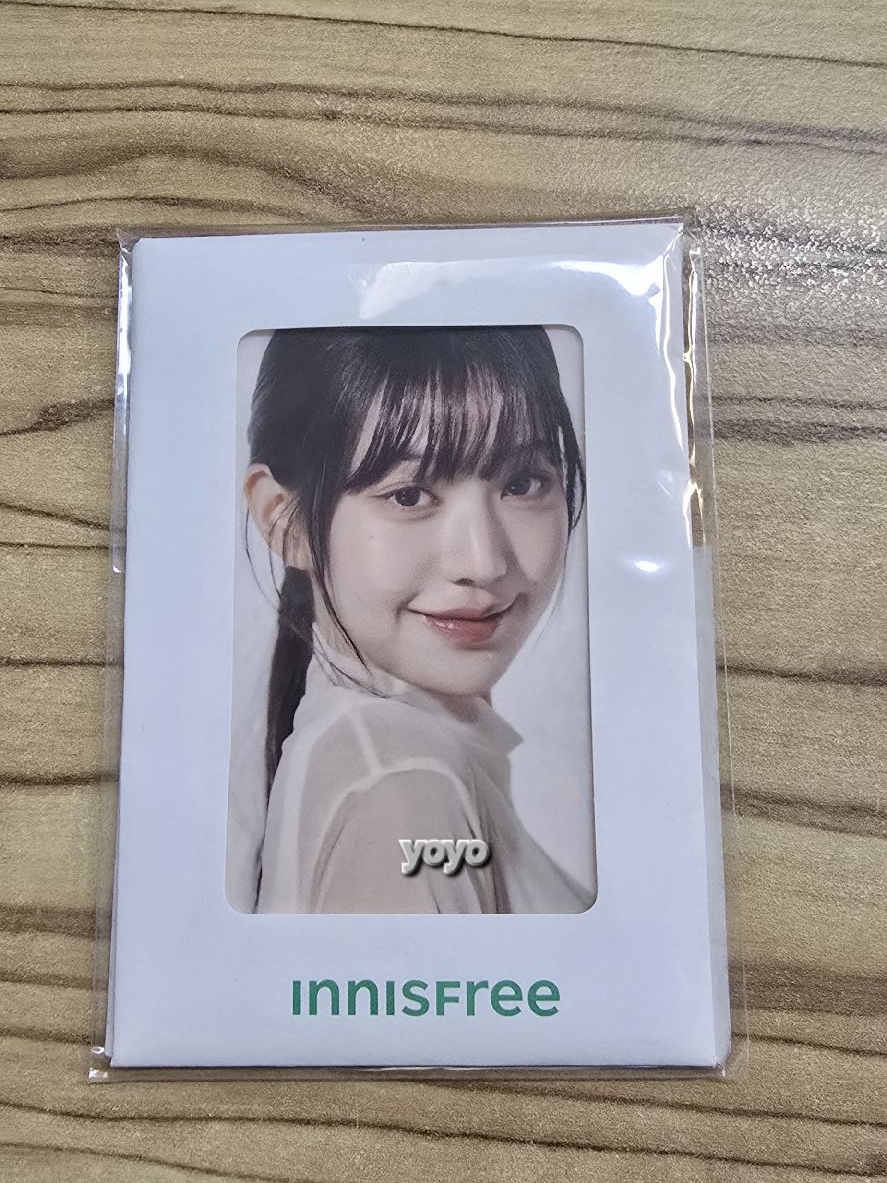 IVE 원영 innisfree 3.0 代言卡 