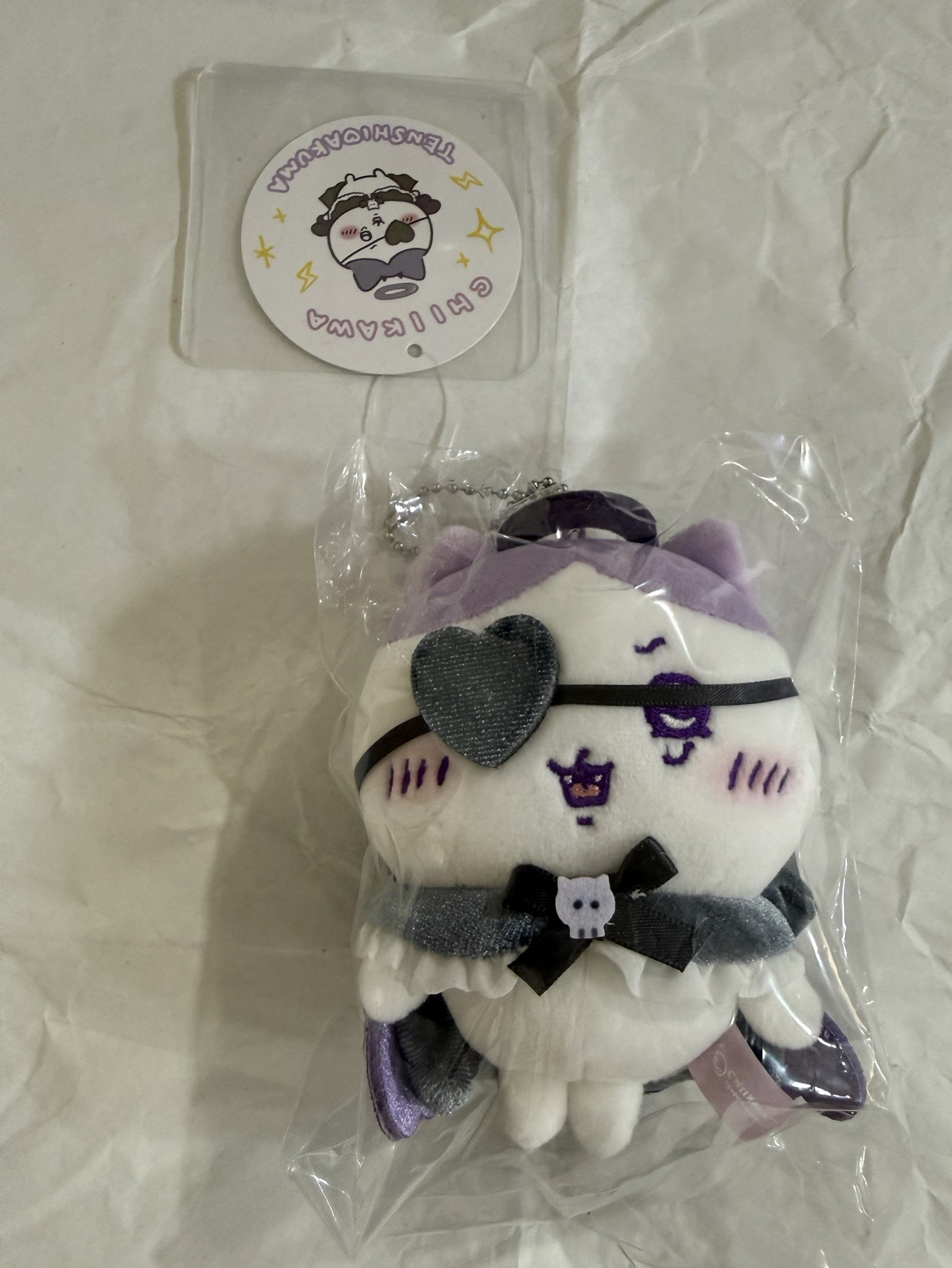 吉伊卡哇 惡魔小八貓 吊飾娃