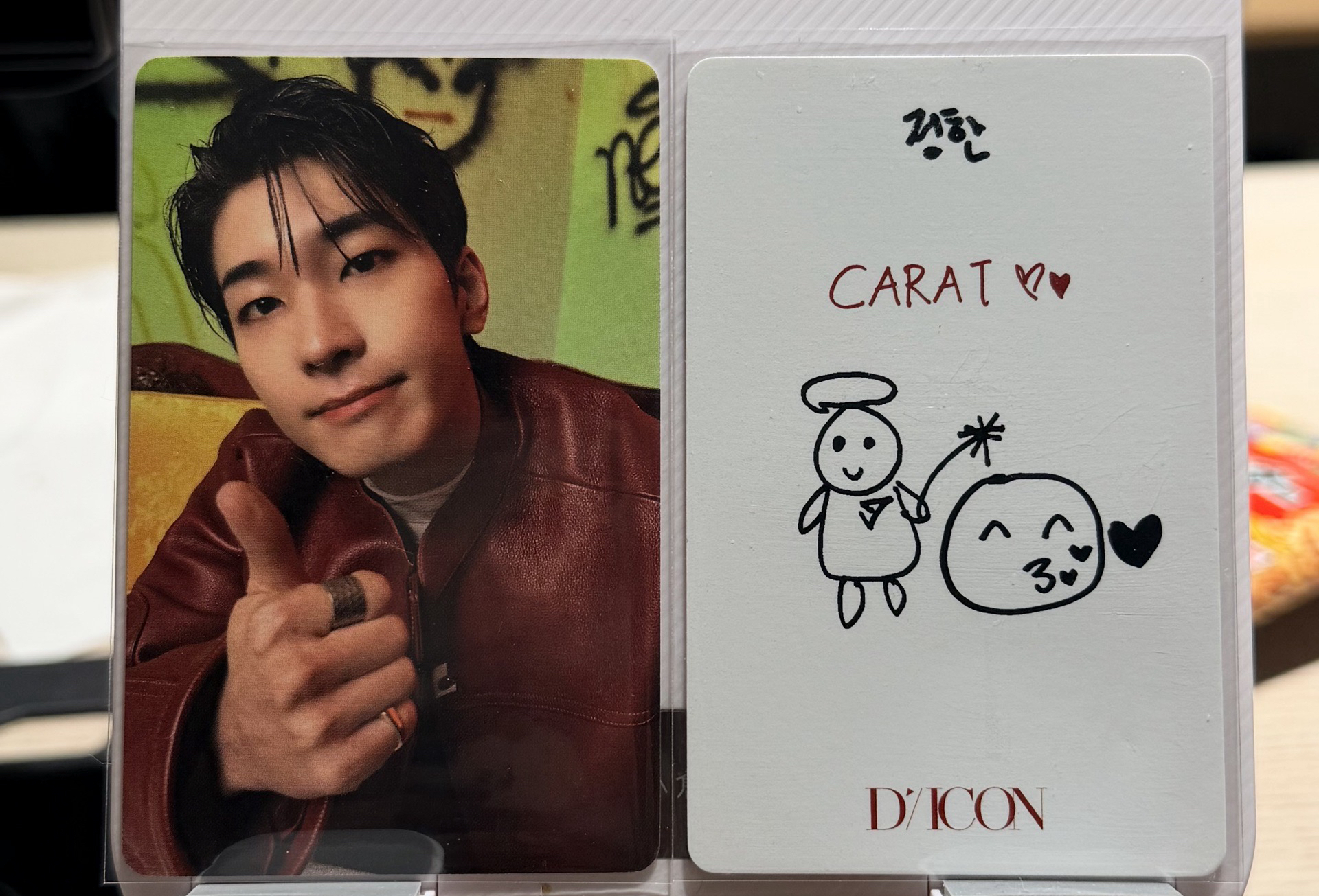 💎SEVENTEEN DICON D社 雜誌小卡 ✩ 圓佑