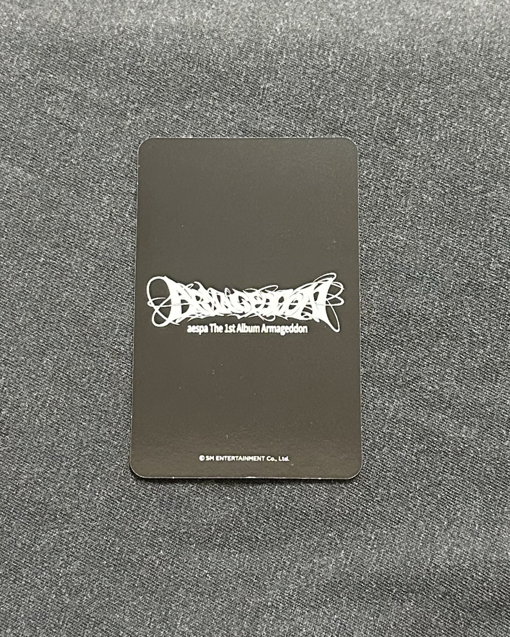 Armageddon SM簽售卡柚