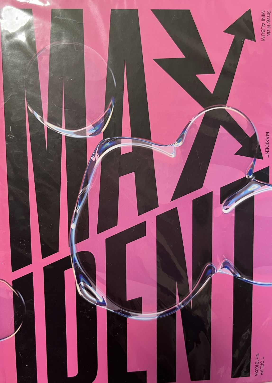 MAXIDENT 專輯 T-CRUSH ver. 空專（含寅大頭貼紙）