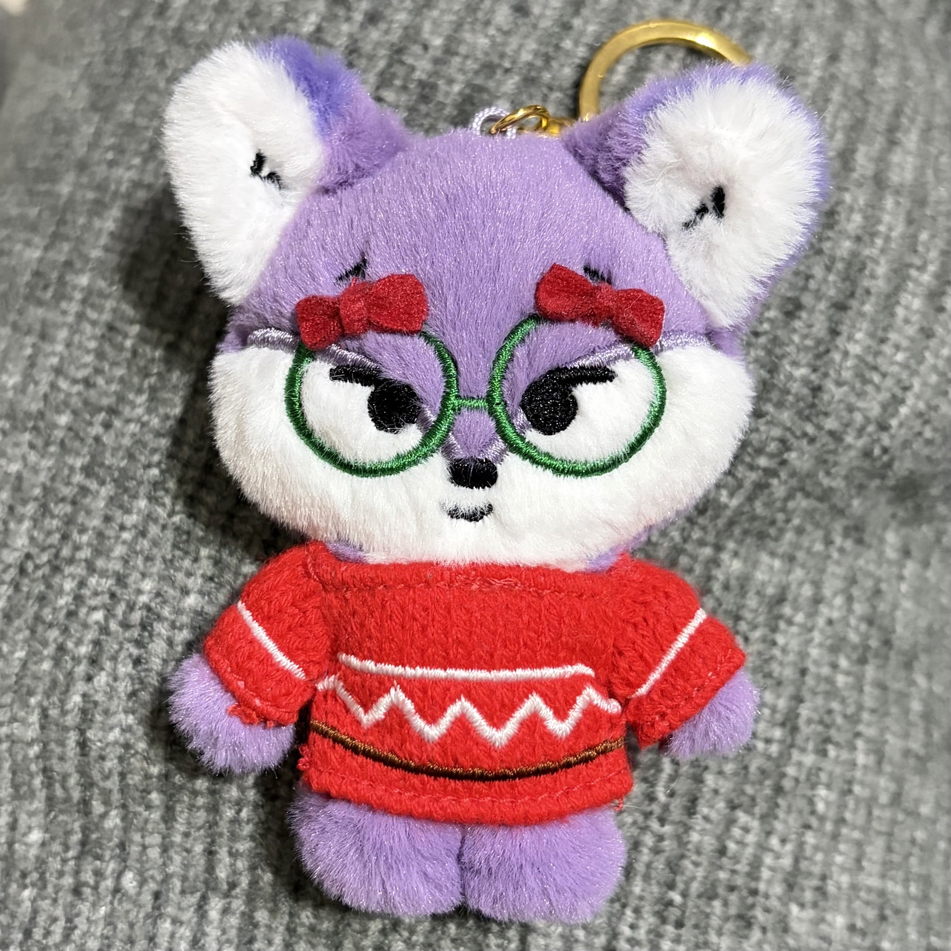 Miniteen foxdungee 圓佑 聖誕 站姿吊飾