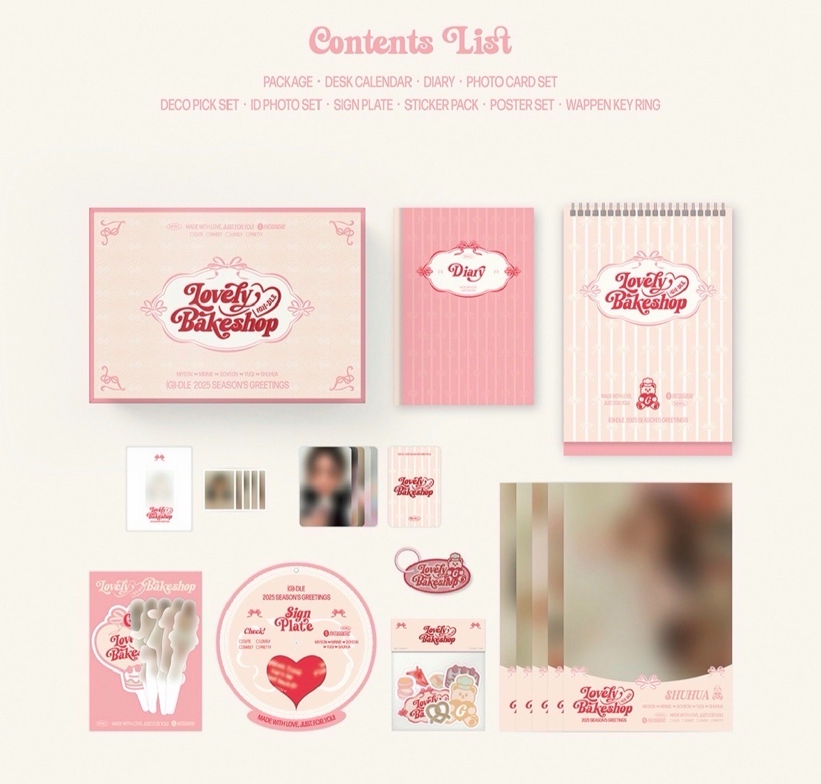 i-dle 2025年曆 未拆