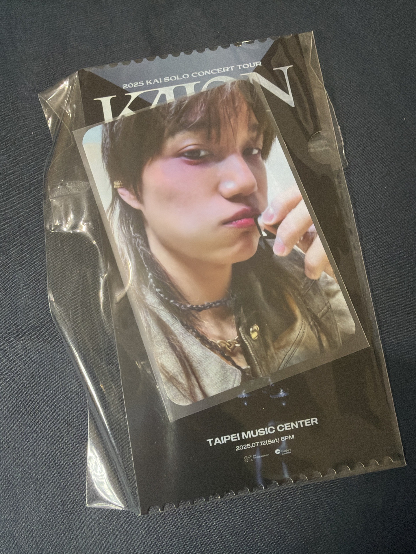 EXO KAI KAION 台北 VIP入場卡（含票卡）