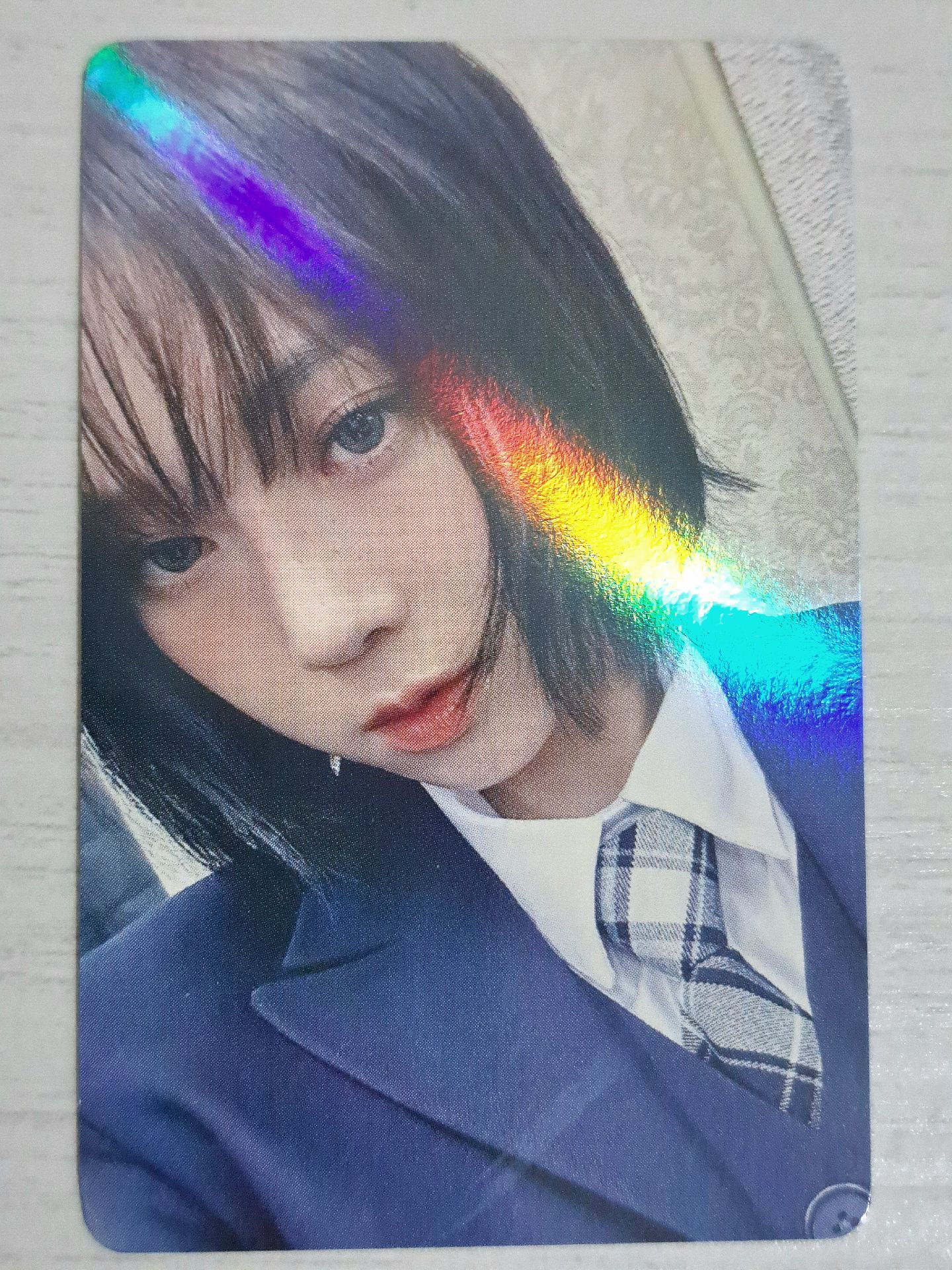 MY WORLD ms 特典卡 校服冬