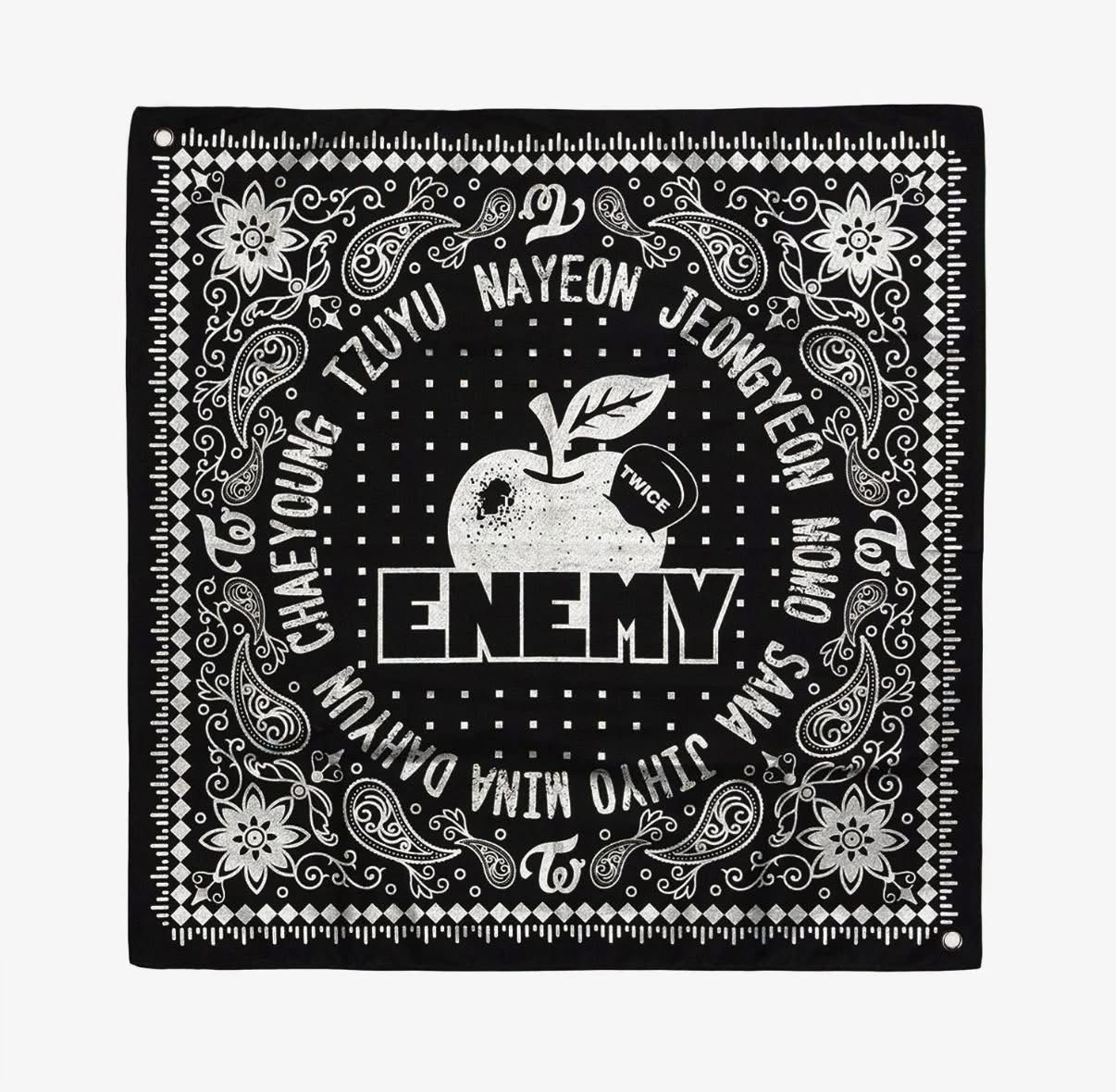 全新未拆 ENEMY頭巾 可演唱會面交