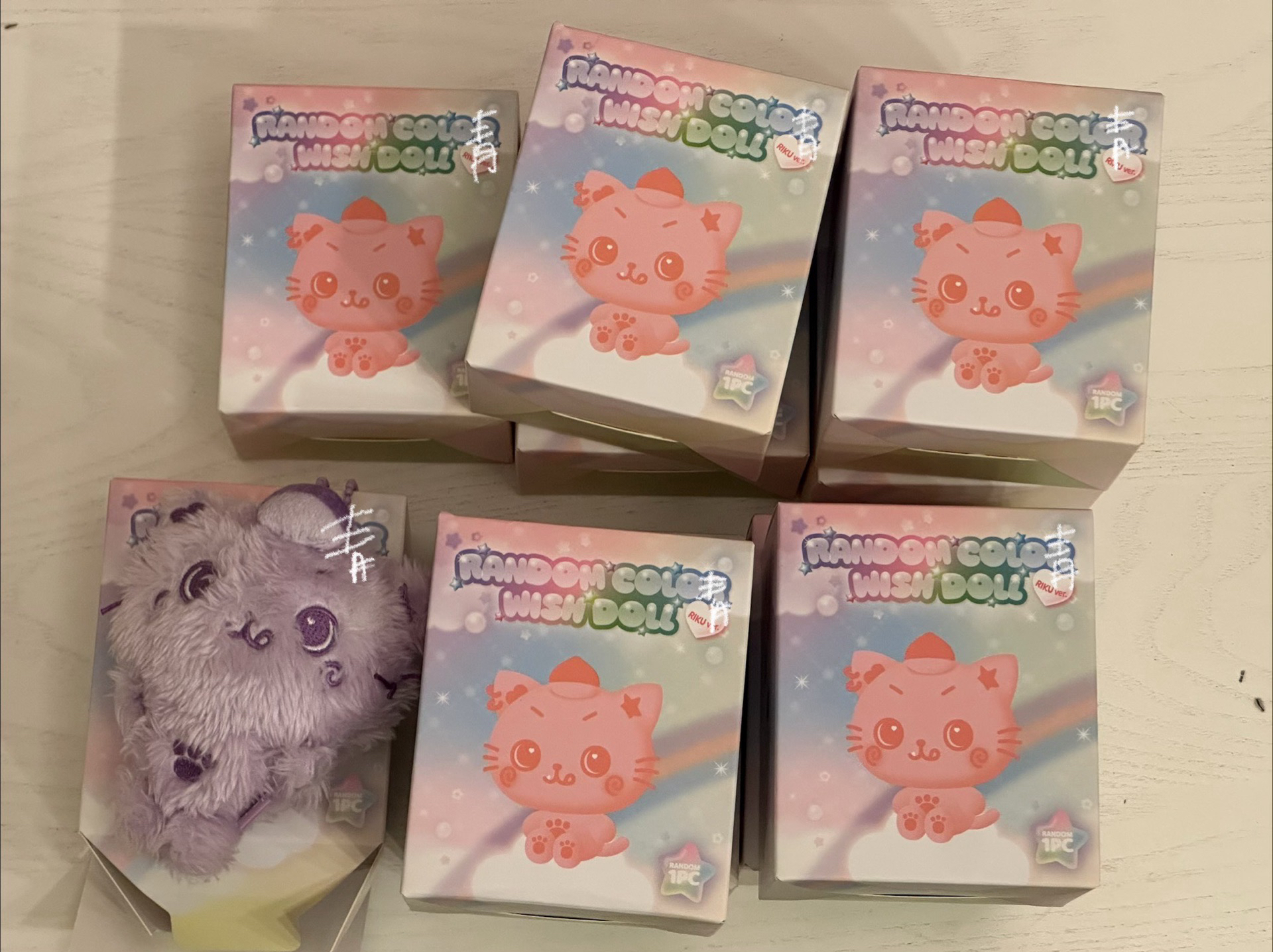 全新未拆Kuri彩娃