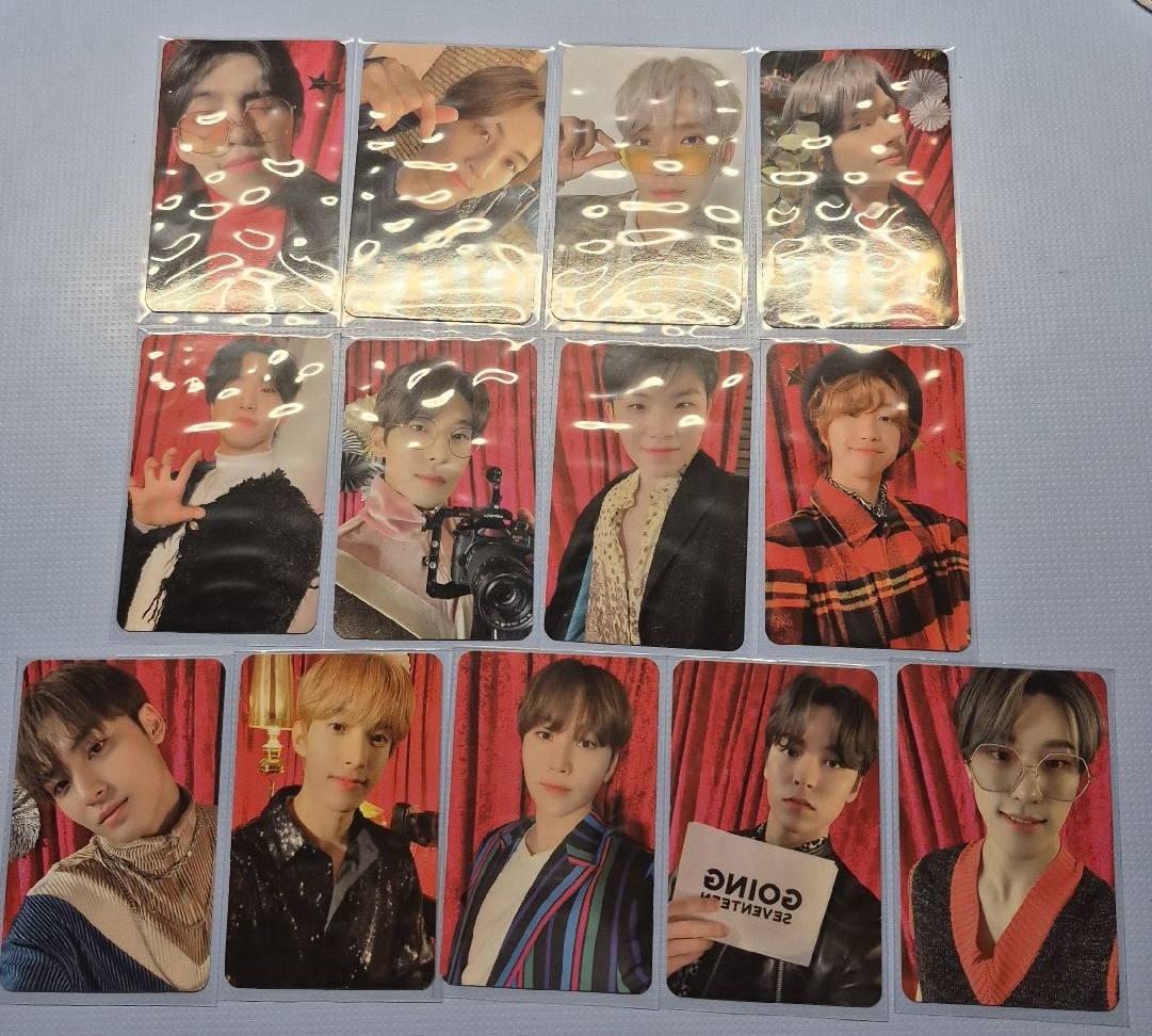 Going SEVENTEEN雜誌小卡一套