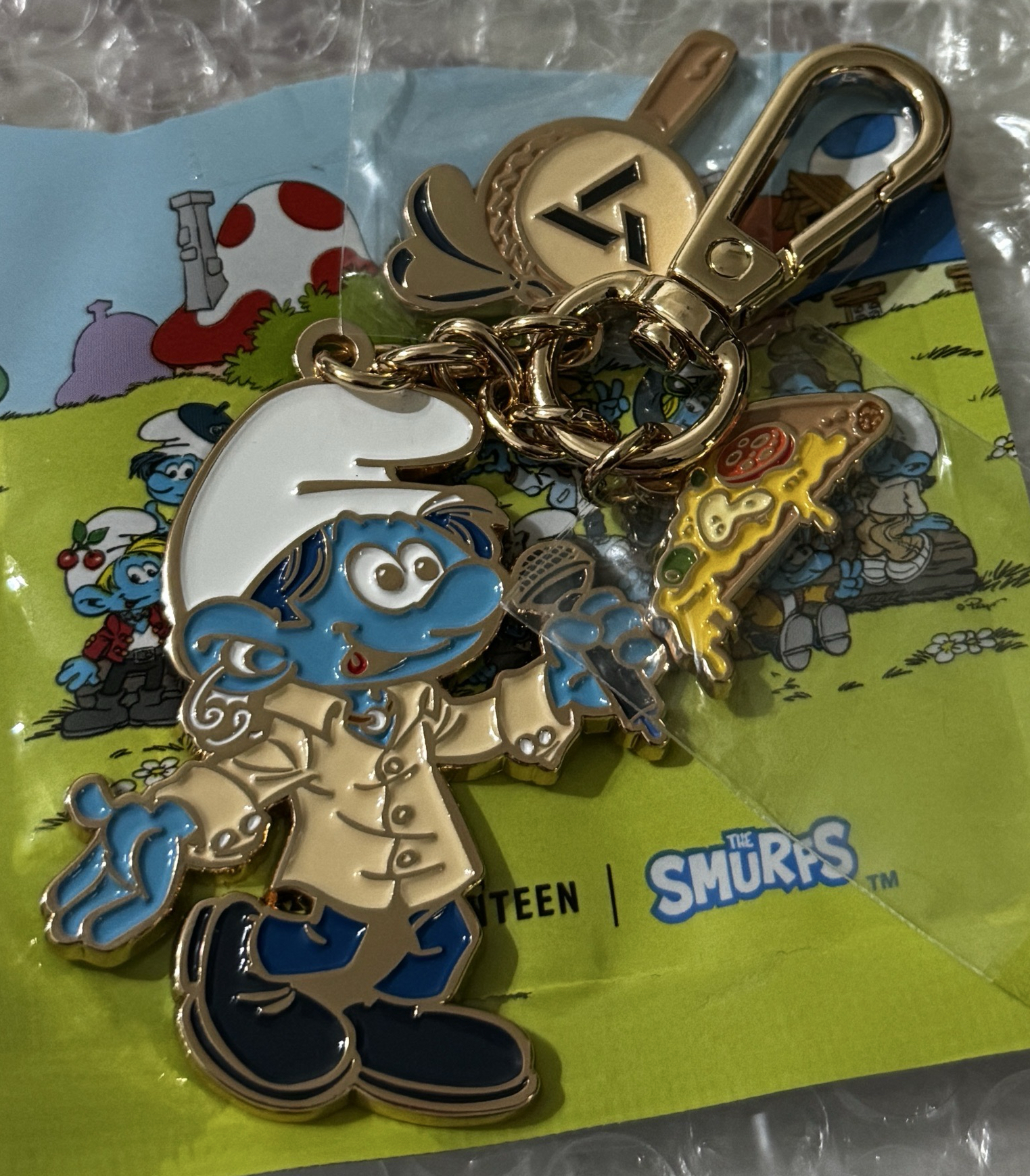 藍色小精靈吊飾 碩