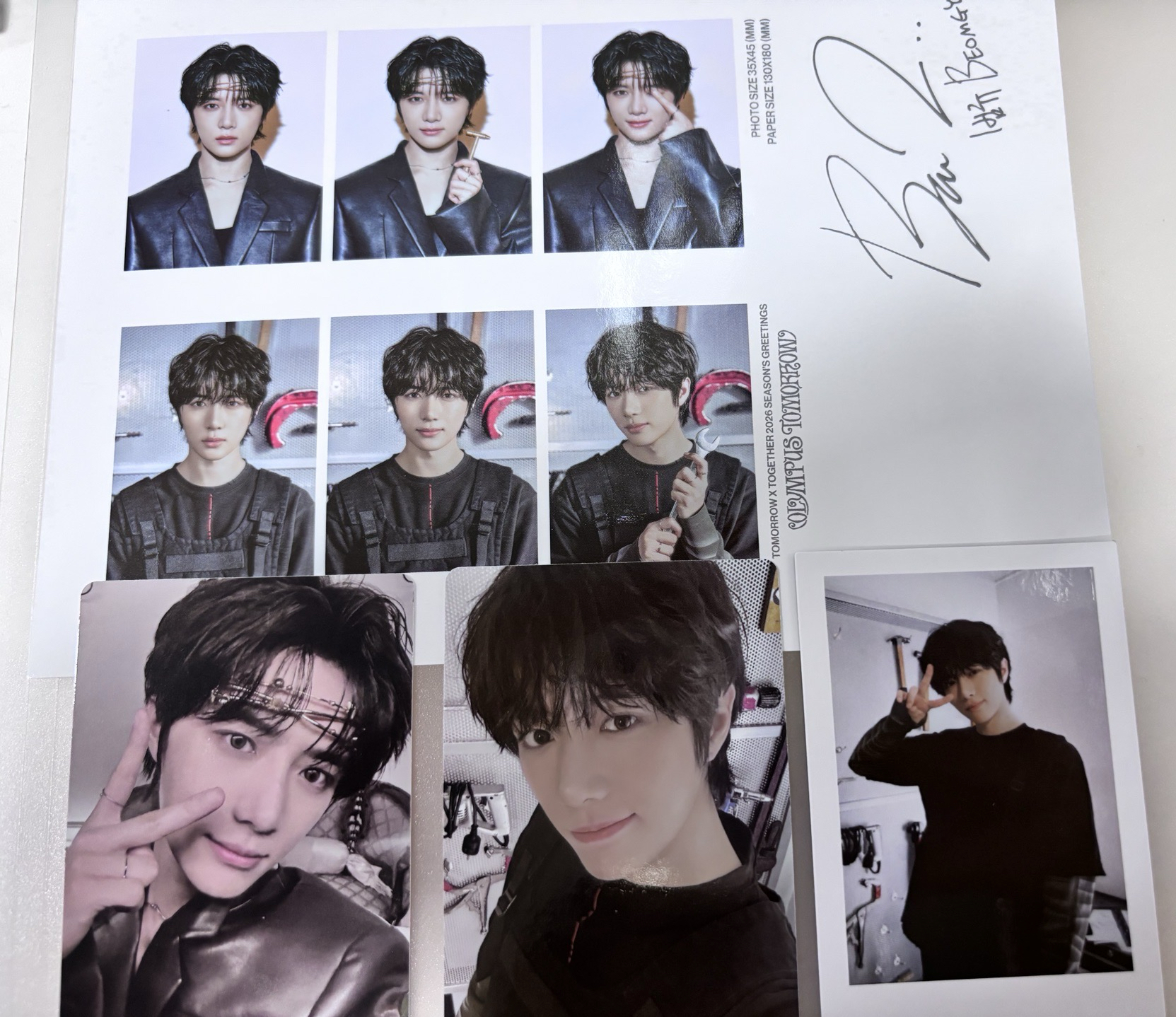 TXT 年曆 杋圭set