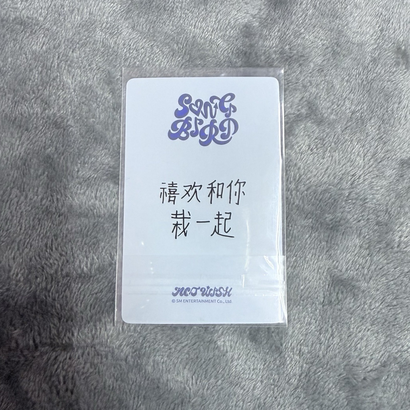 jaehee 中文卡背（禧歡和你栽一起）