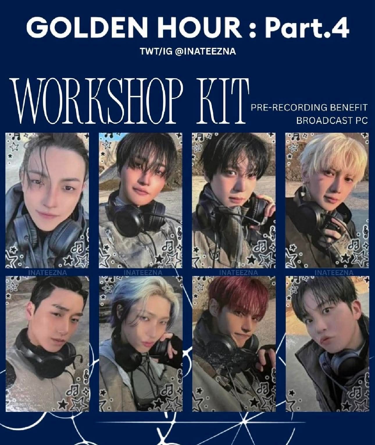 ATEEZ 第一周打歌卡 弘中🐿